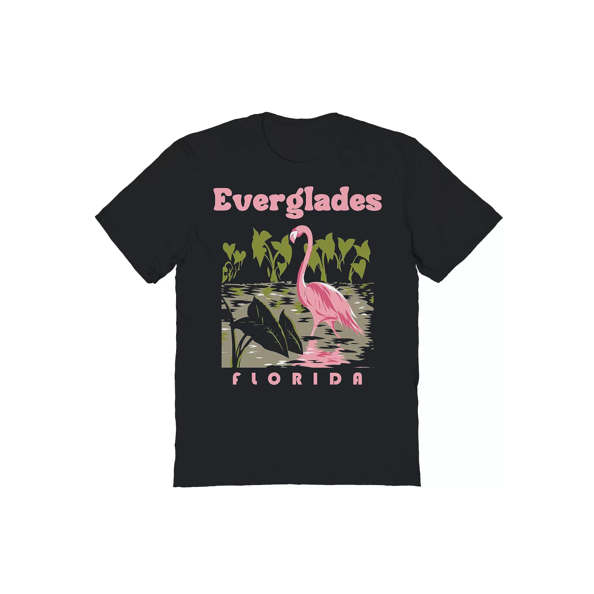 Men's Country Parks Everglades Florida Graphic Tee, Size: XL, Black Product Image