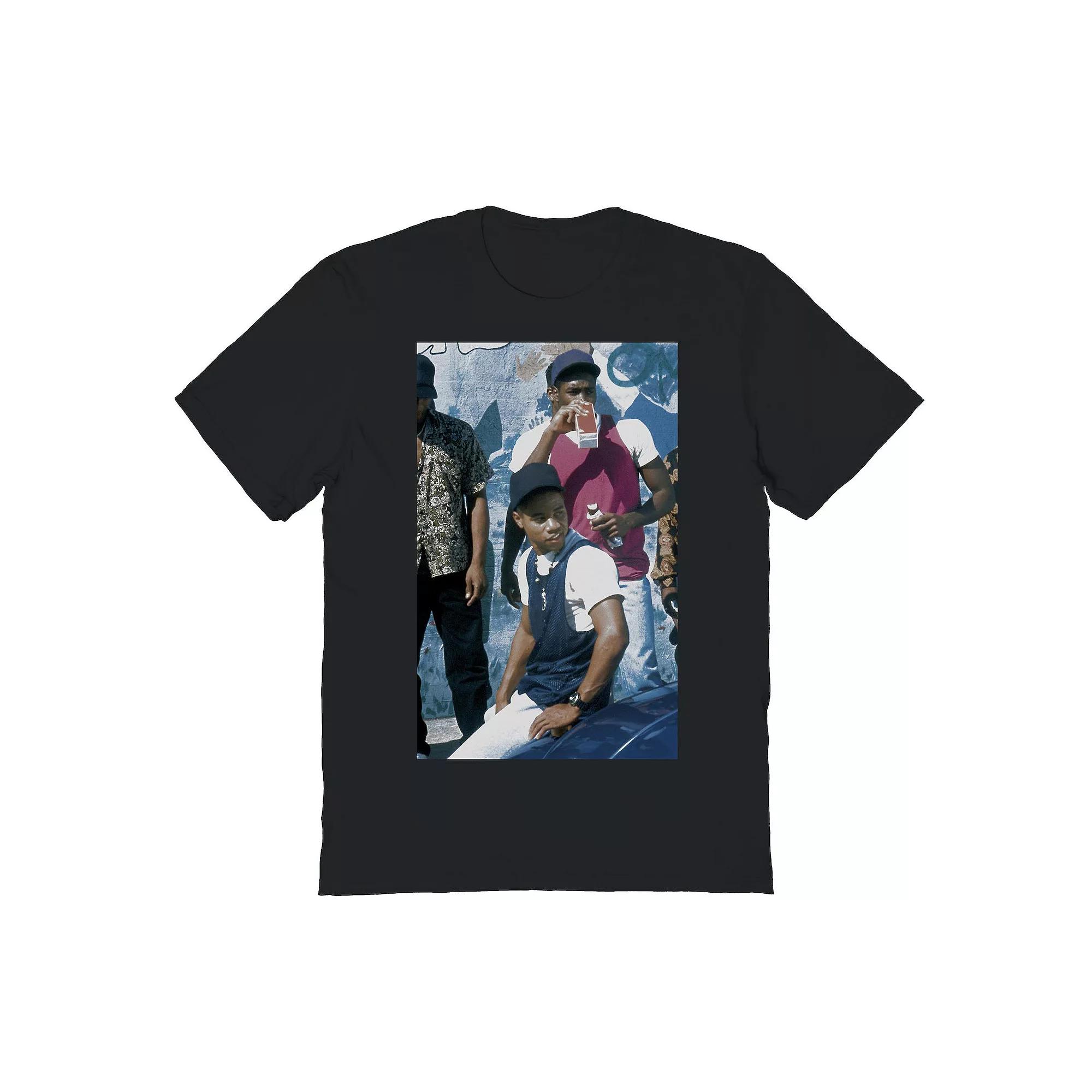 Men's Boyz N The Hood Front Back Graphic Tee, Size: Small, Black Product Image