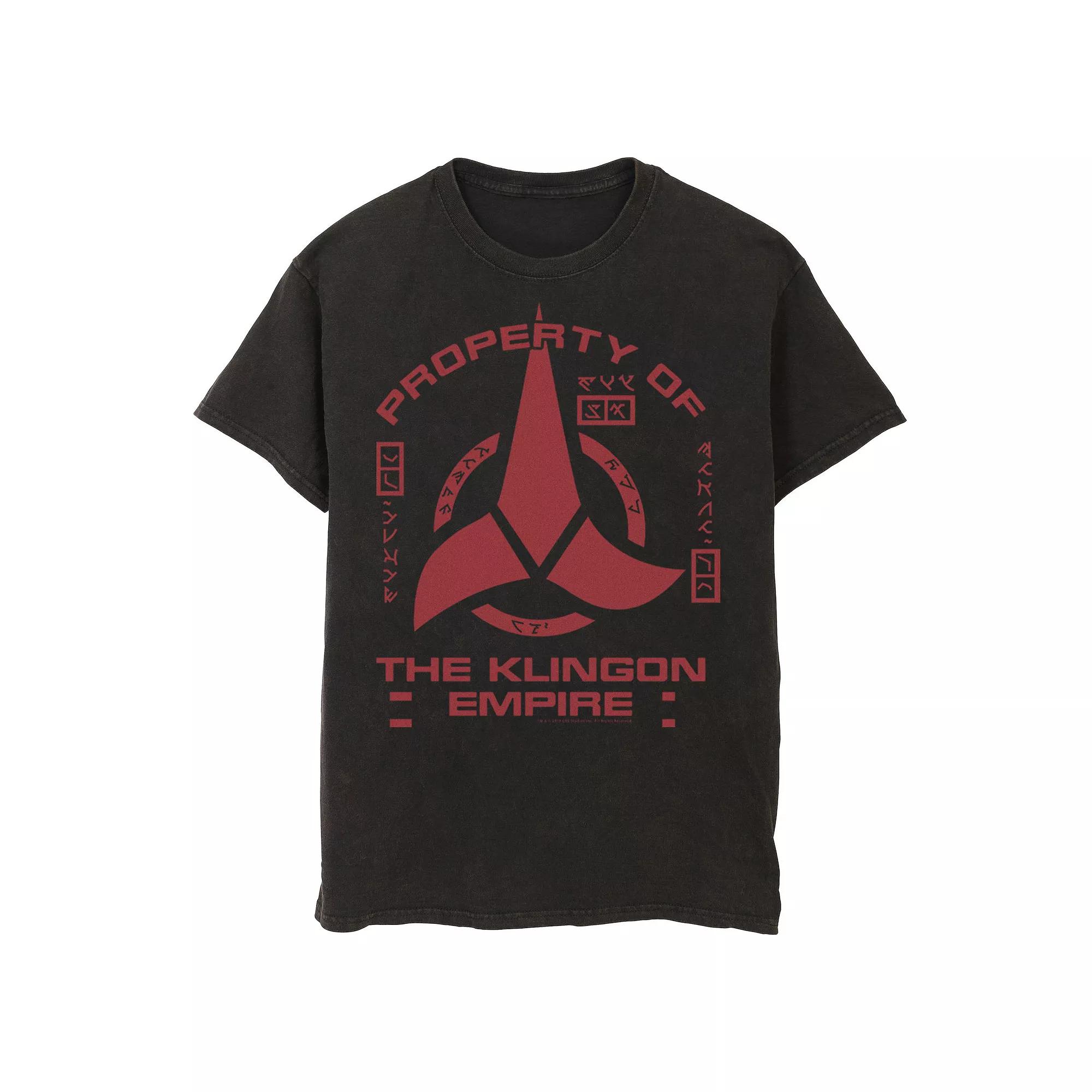 Men's Star Trek Discovery The Klingon Empire Badge Tee,  Product Image