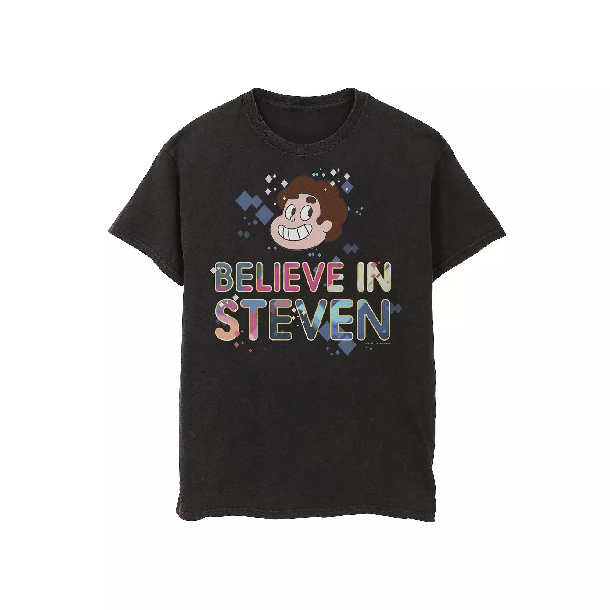 Mens Cartoon Network Steven Universe Believe In Gems Tee Product Image