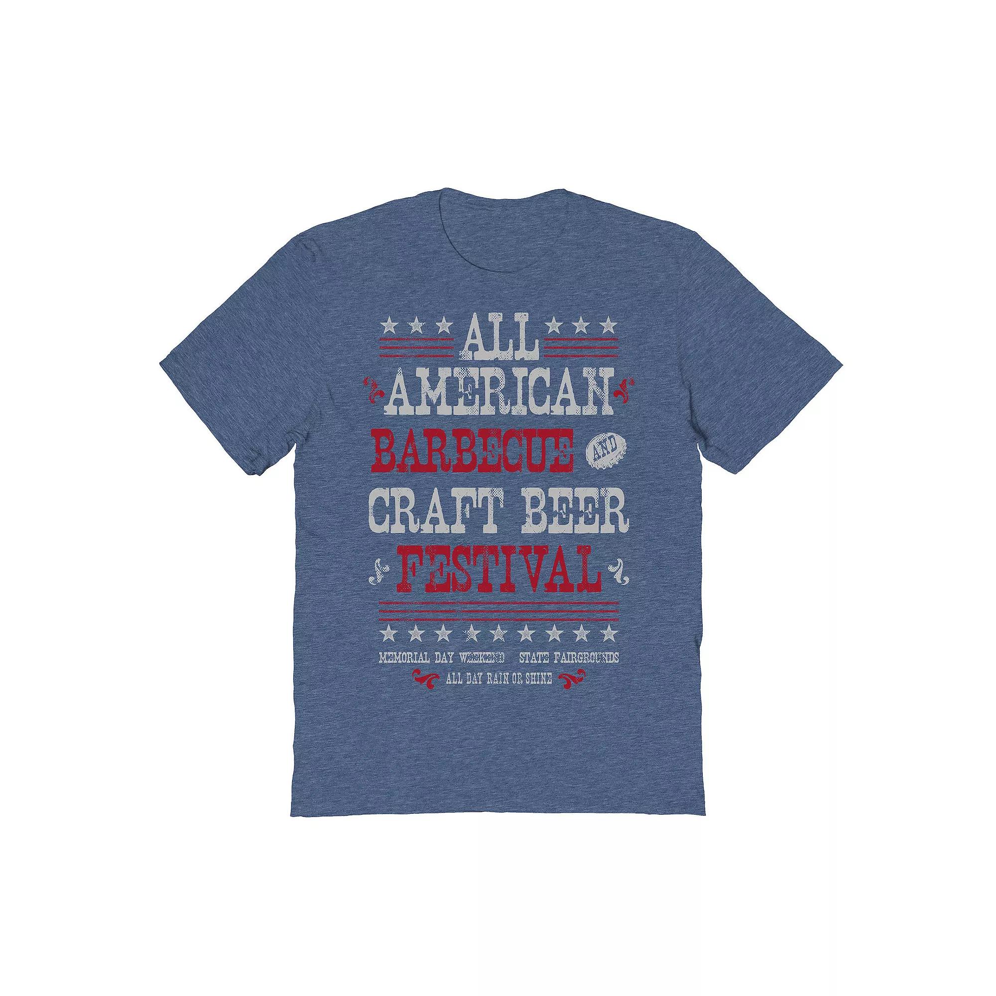 Men's COLAB89 All American BBQ Graphic Tee,  Product Image