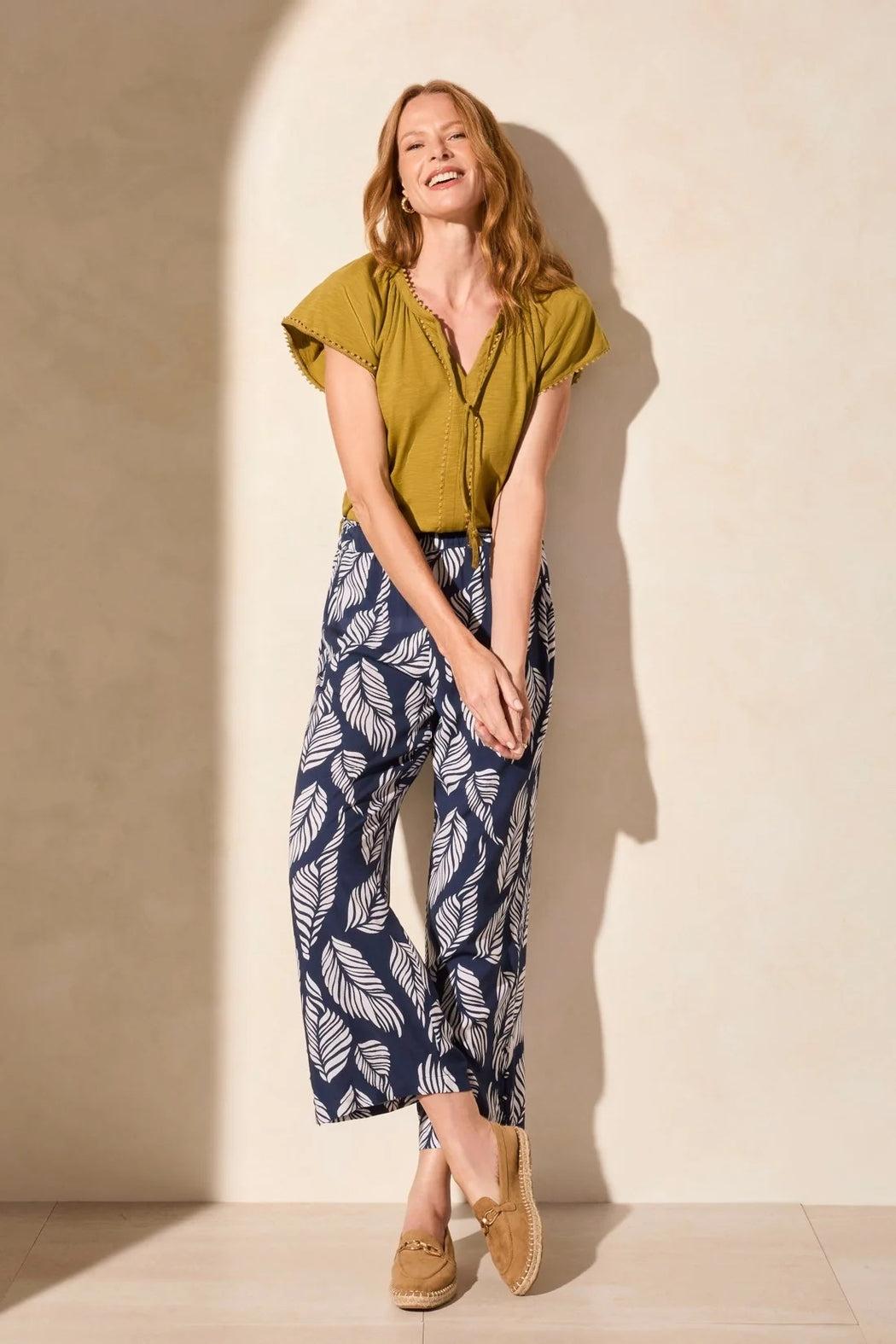 Pull On Wide Leg Pants Product Image