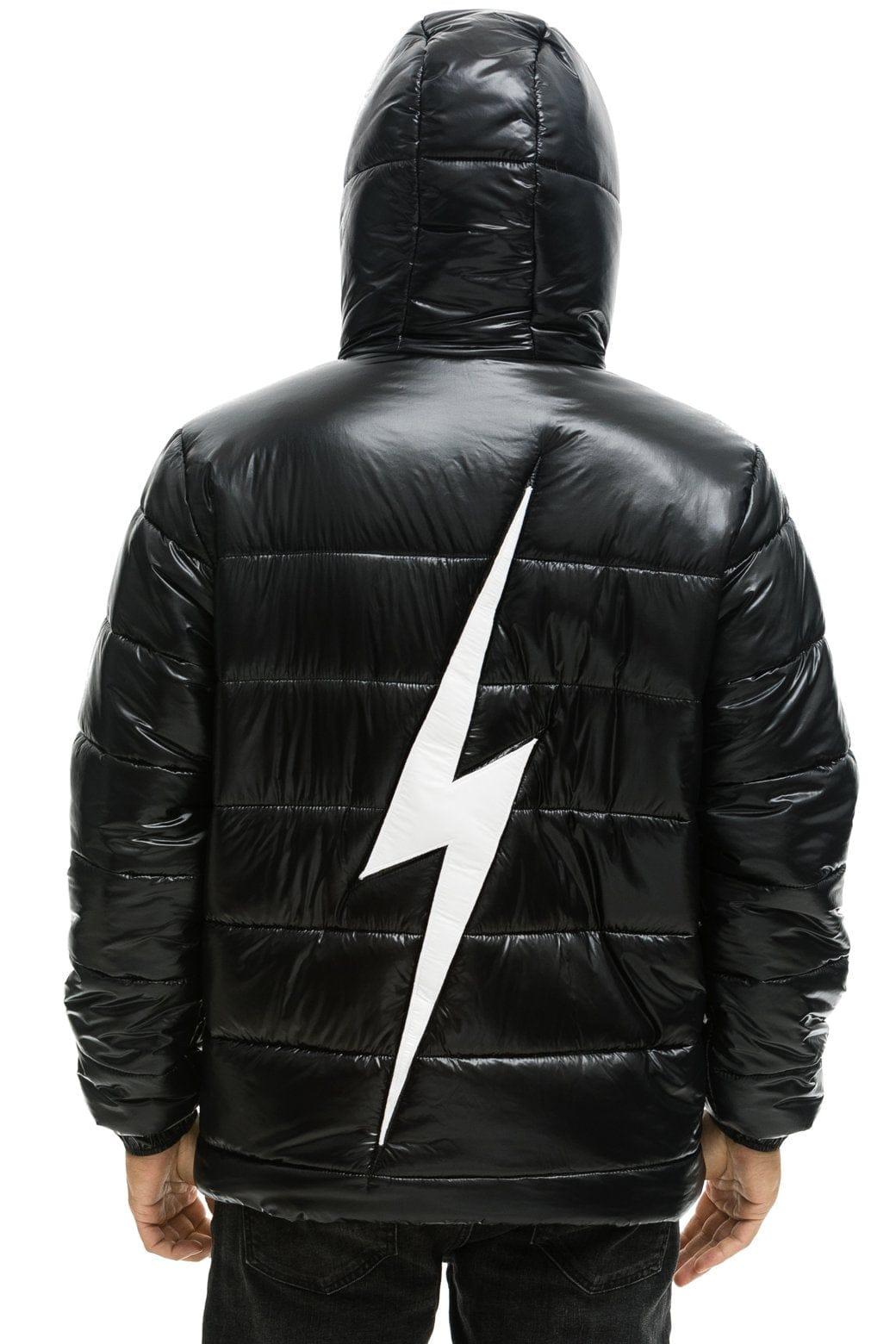 BOLT LUXE TREKKER JACKET - GLOSSY BLACK Male Product Image