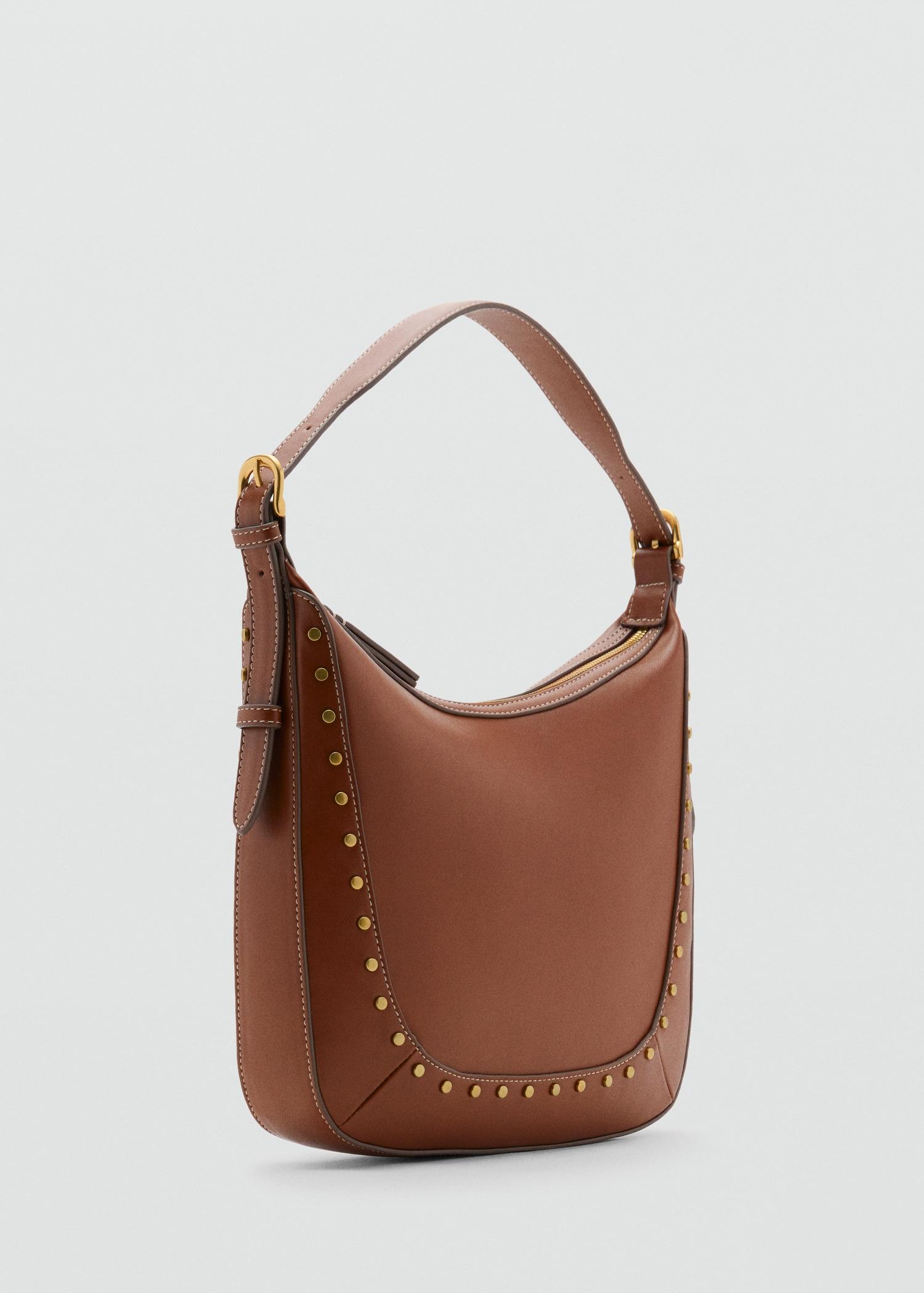 Studded shoulder bag - Women | MANGO USA Product Image