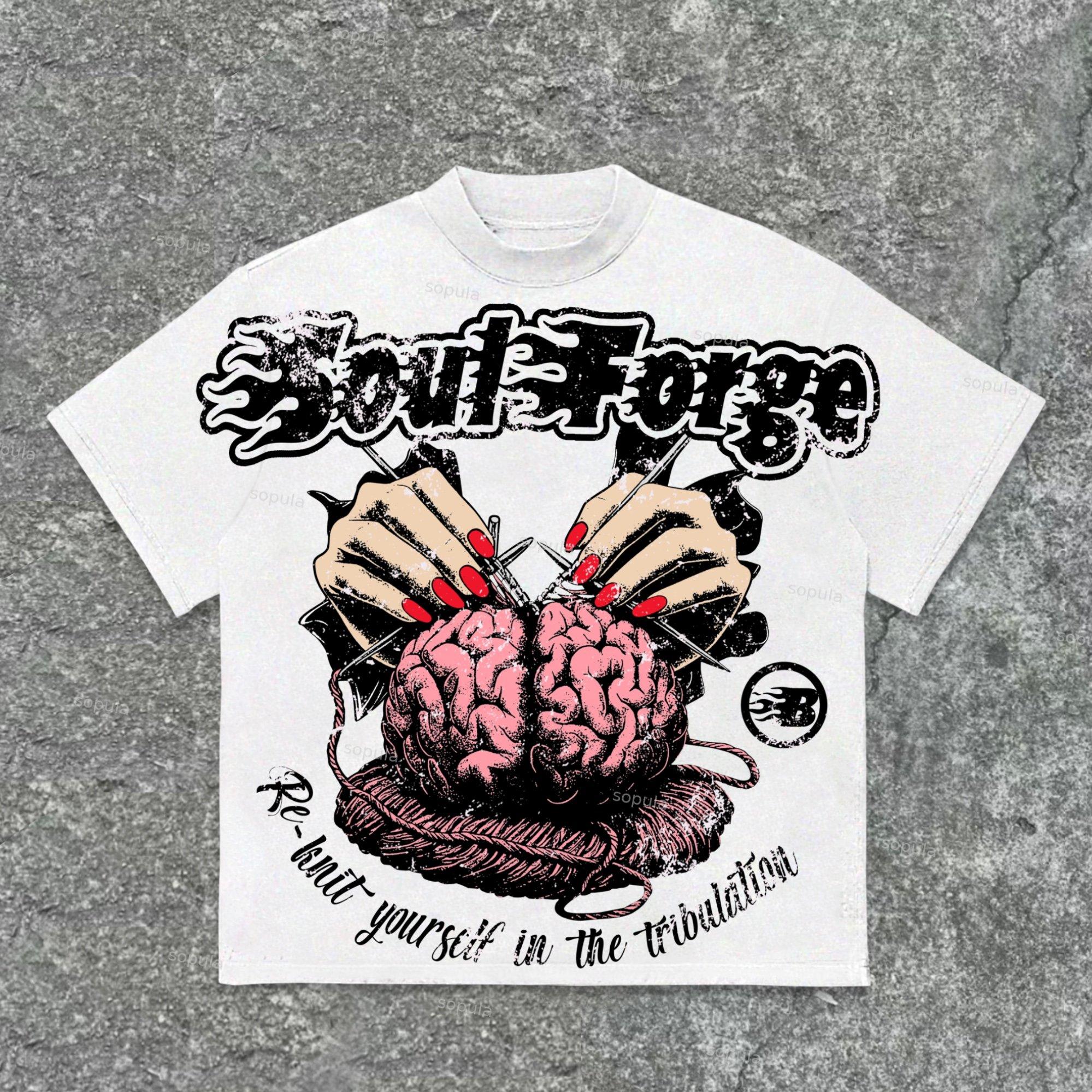 Sopula Soulforge Graphics Cotton T-Shirt Product Image
