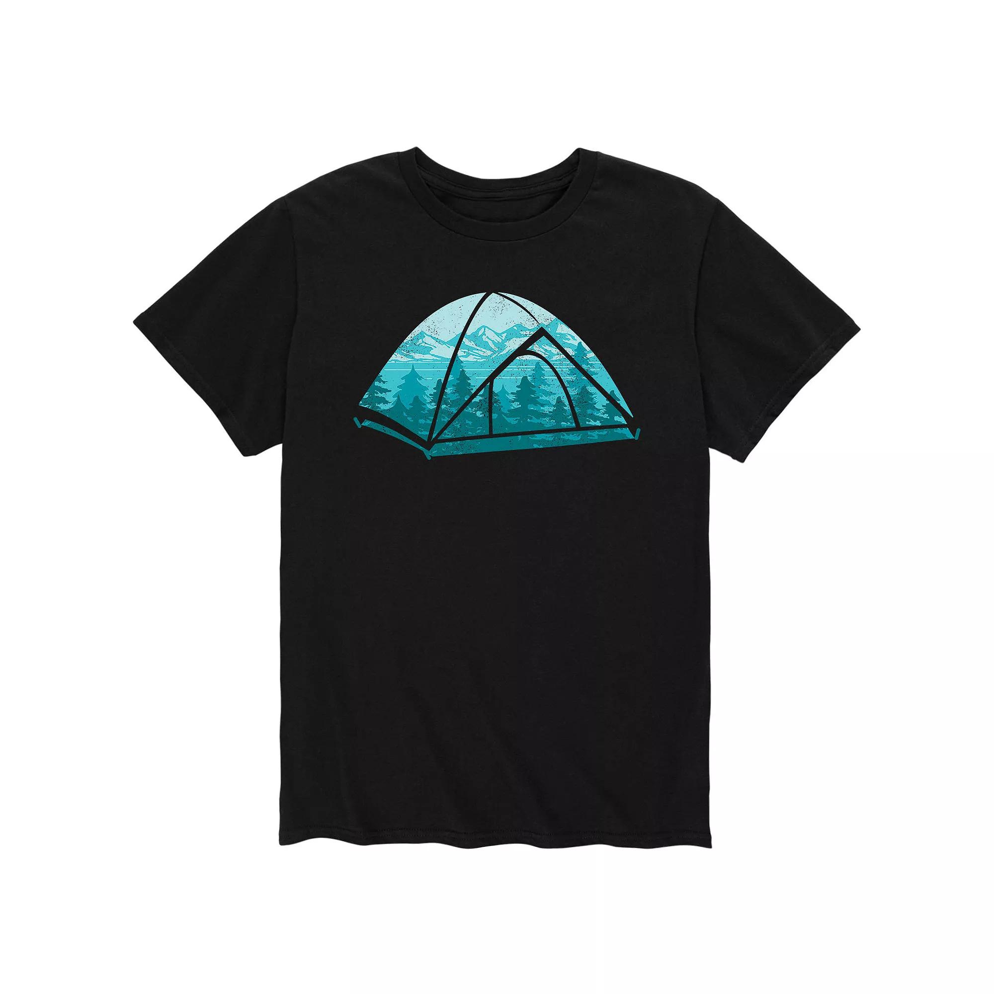 Men's Outdoor Scene Tent Tee,  Product Image