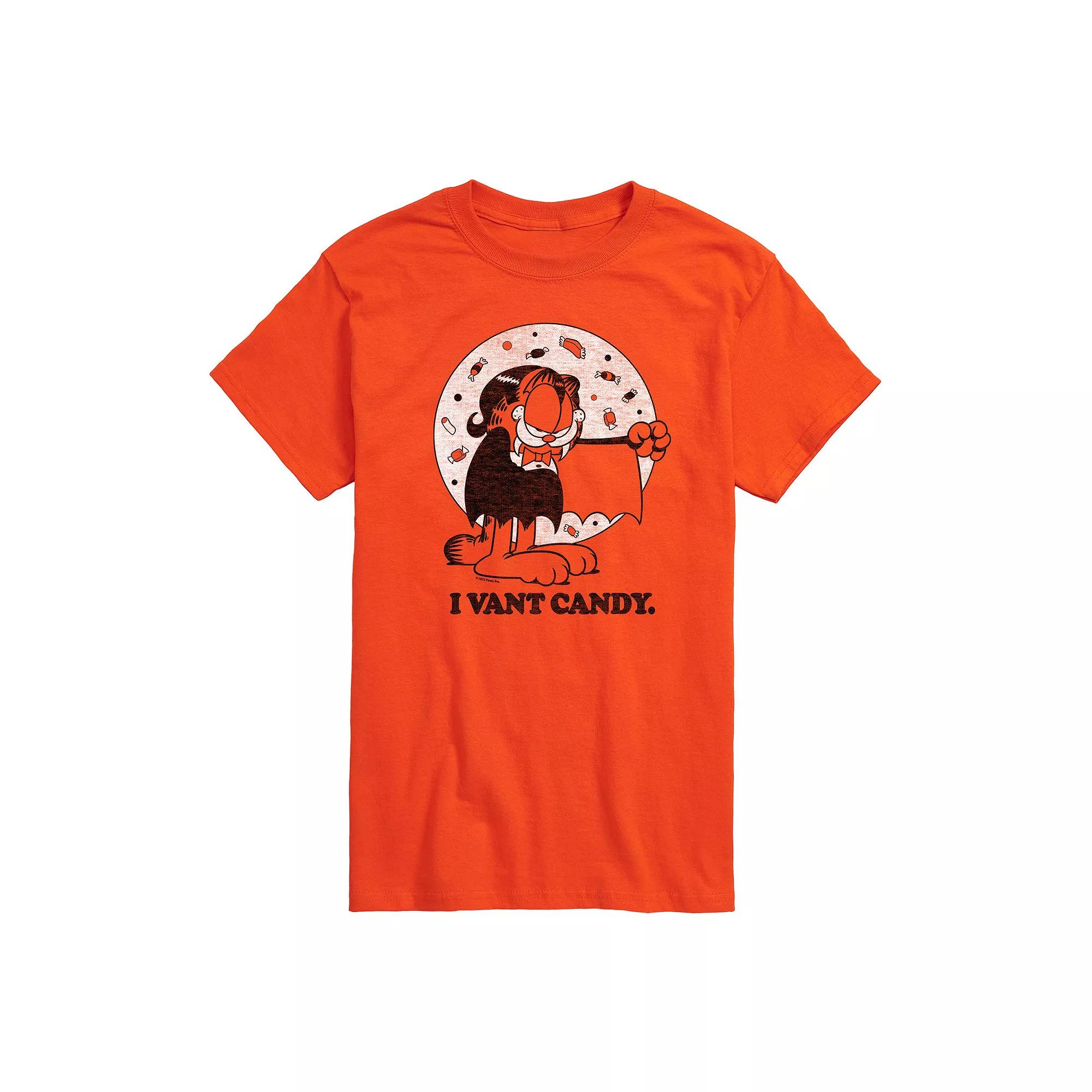 Men's Garfield I Vant Candy Tee,  Product Image