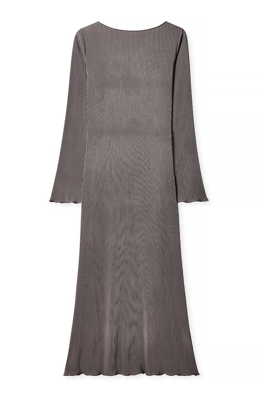 Pleated Midi Dress Product Image