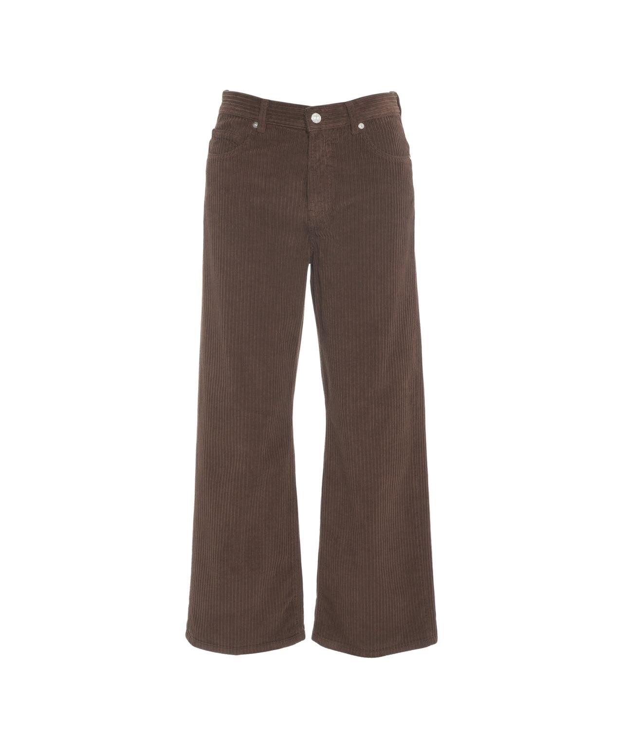 Wide leg cord pants Product Image