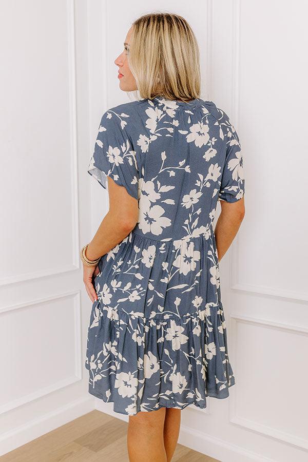 So Cheerful Floral Mini Dress Product Image