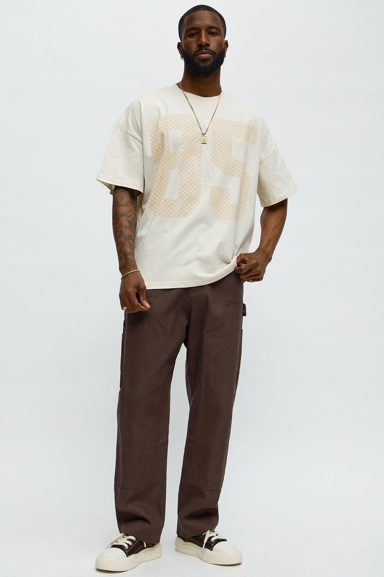 Take Me Back To 85 Oversized Short Sleeve Tee - Off White Product Image