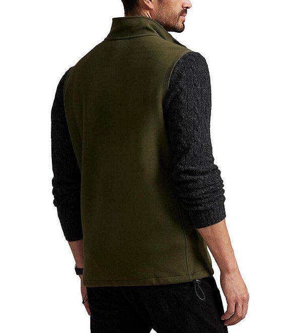 Polo Ralph Lauren Big & Tall Full-Zip Double Knit Vest Product Image