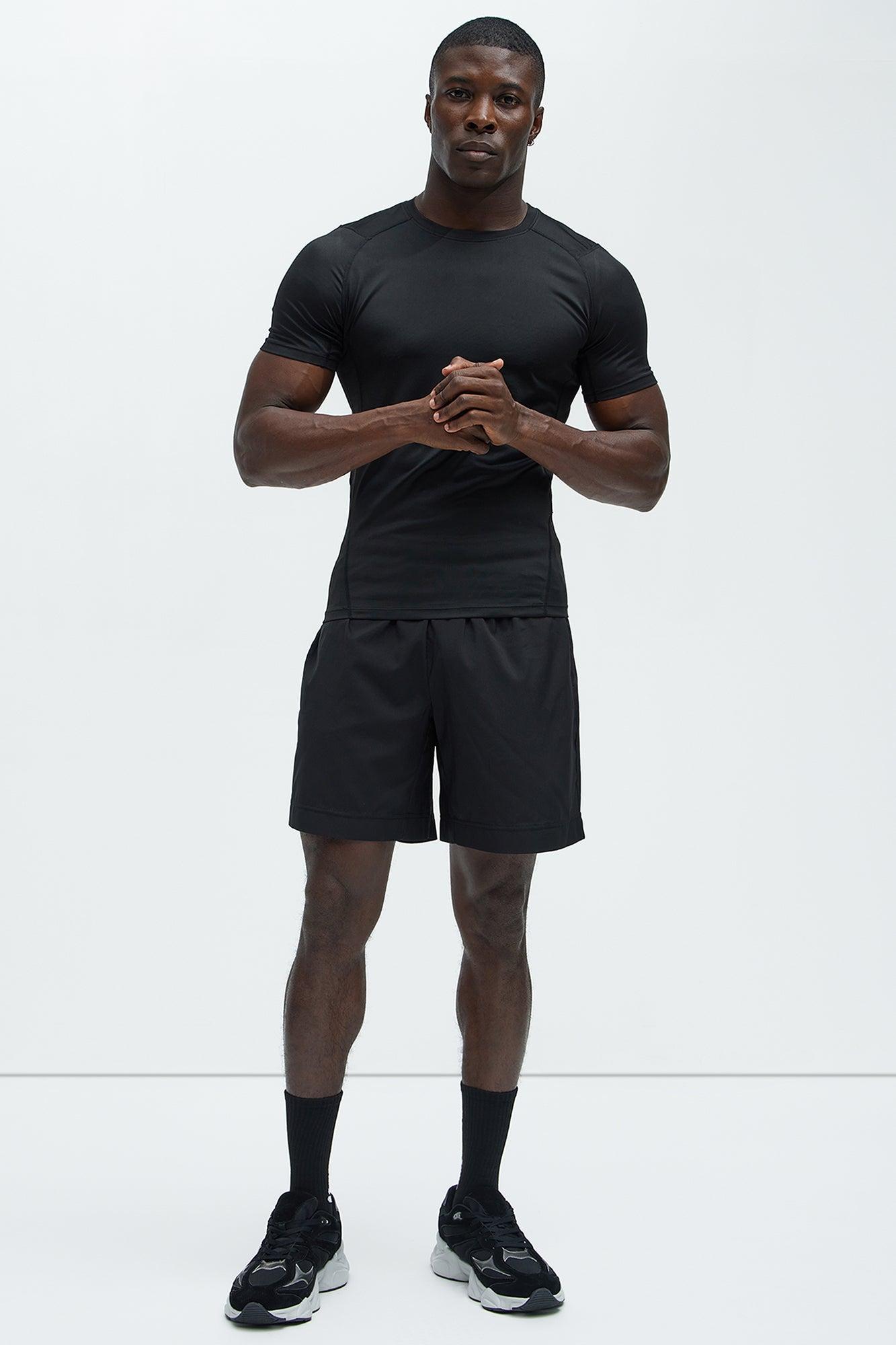 Vital Compression Tee - Black Product Image