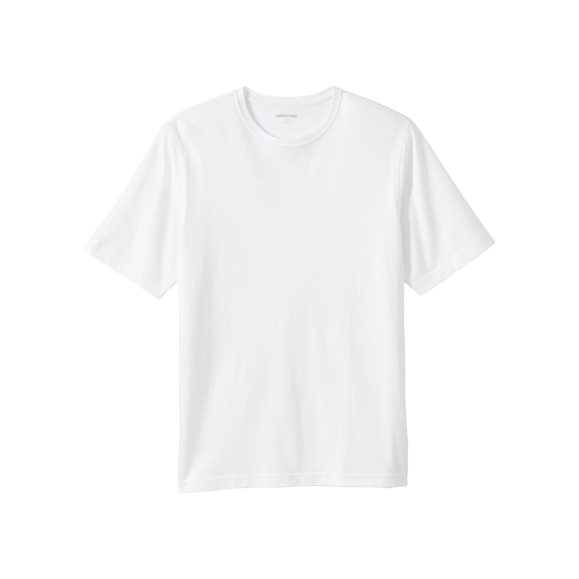 Big & Tall Lands' End Classic-Fit Supima Tee, Men's,  Product Image