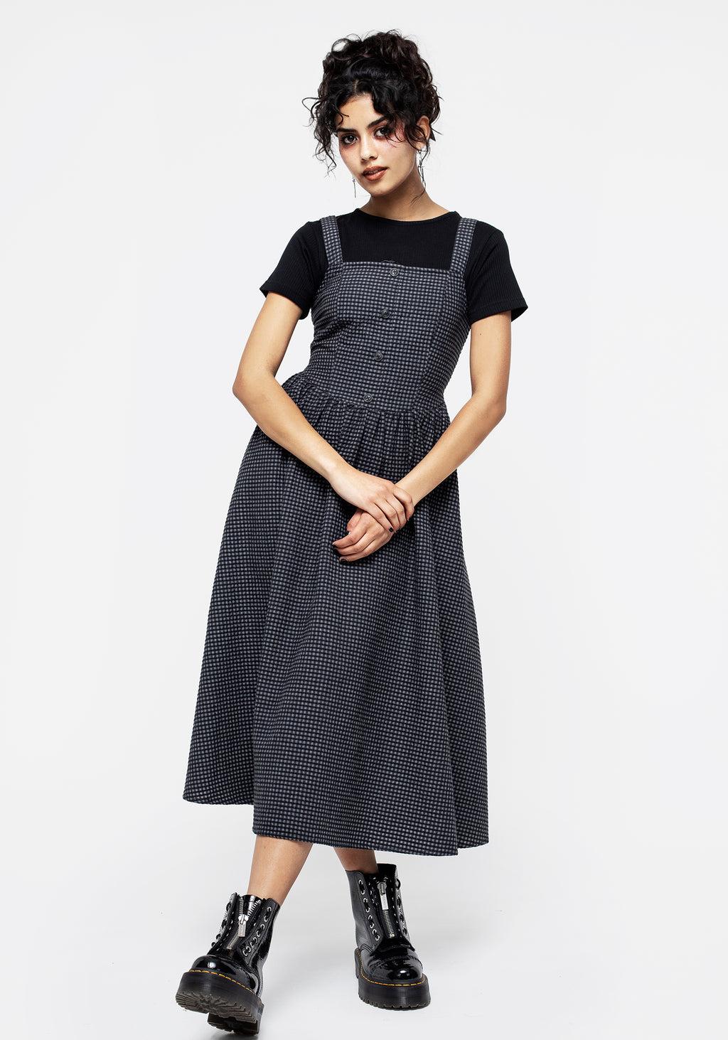Faythe Apron Midi Dress Product Image