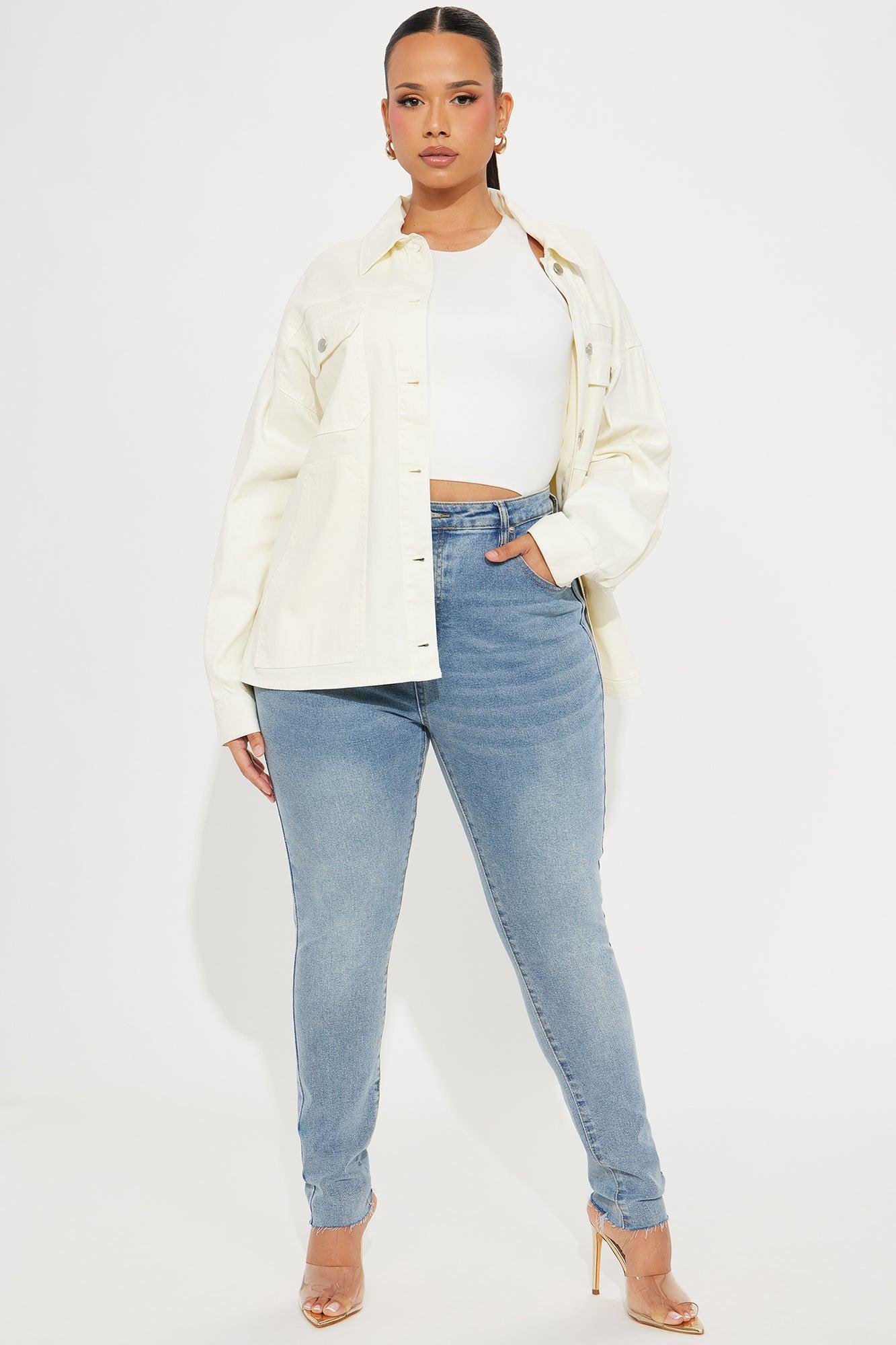 In My Prime High Waist Skinny Jeans - Medium Wash Product Image