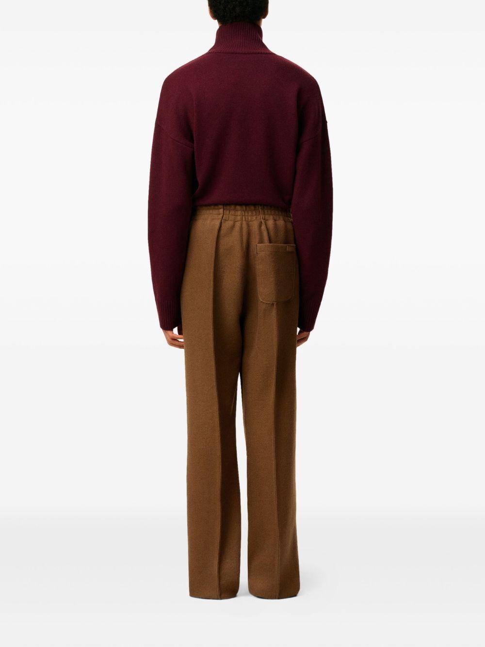 elasticated wool trousers Product Image