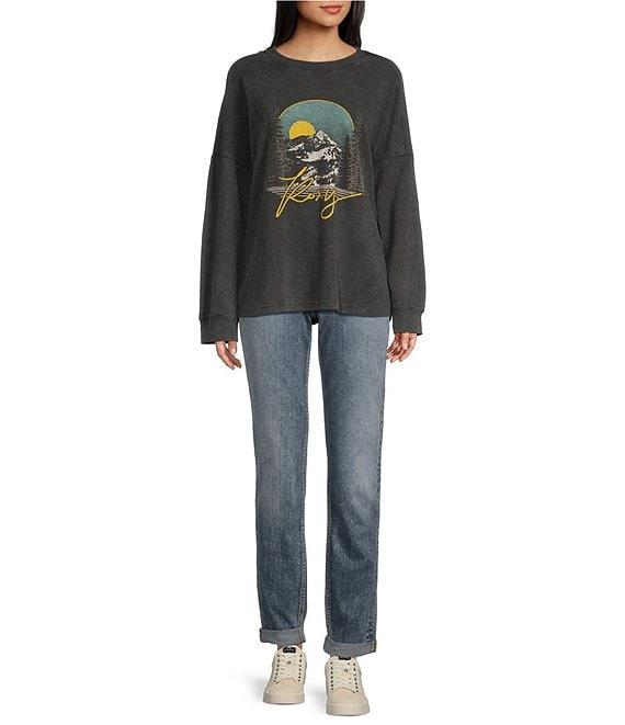 Roxy Long Sleeve Eastside Thermal Graphic Sweatshirt Product Image