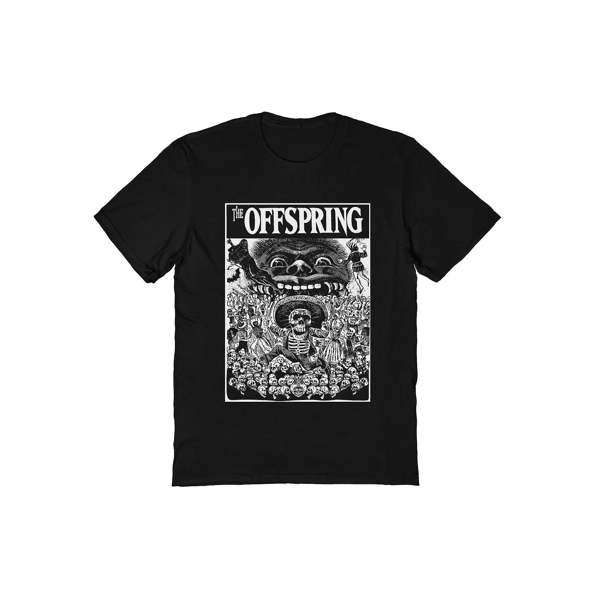 The Offspring Men's T-Shirt, Size: Large, Black Product Image