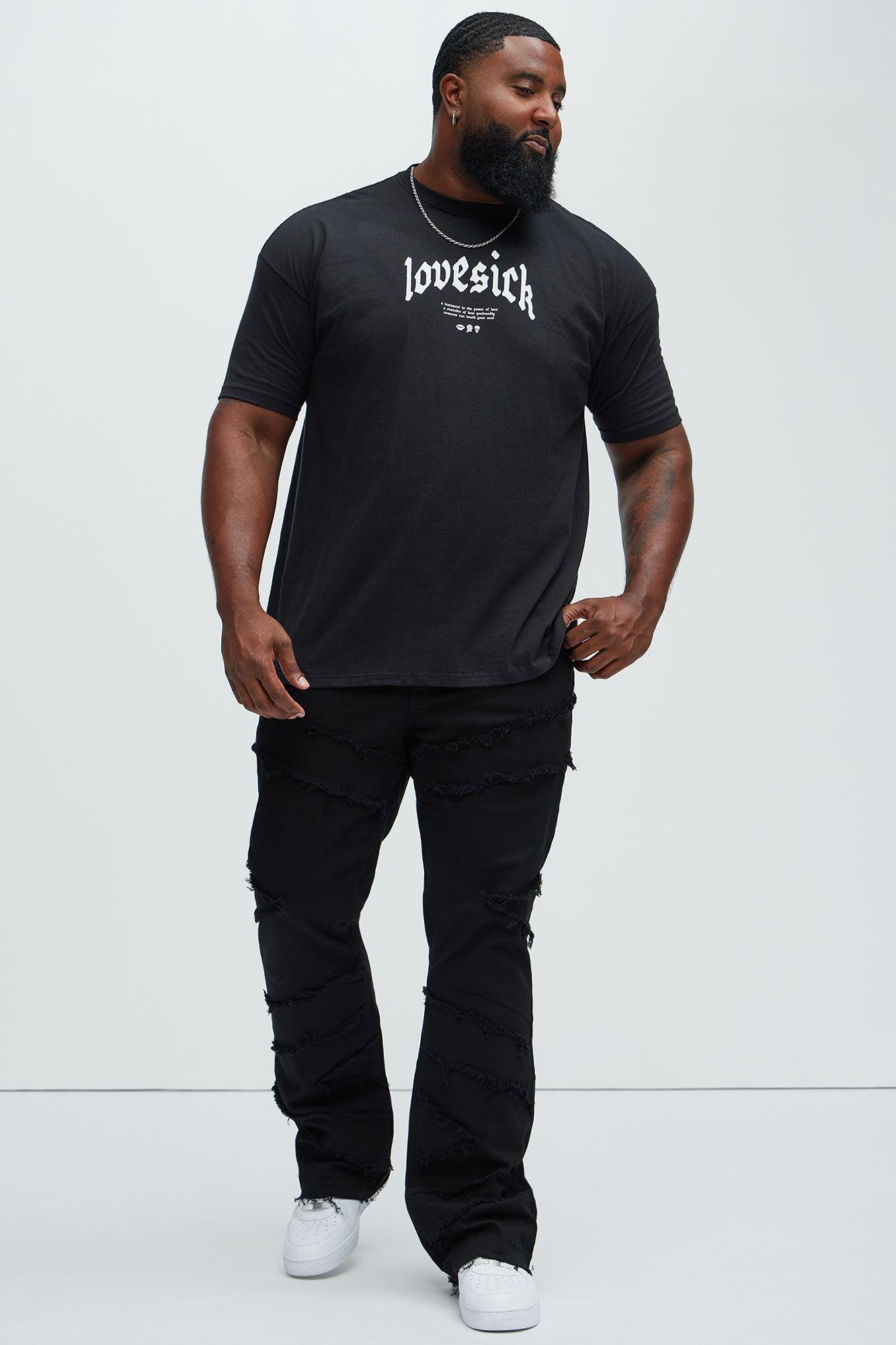 Lovesick Soul Short Sleeve Tee - Black Product Image