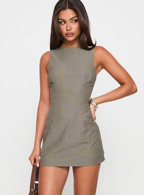 Yumiko Romper Green Stripe Product Image