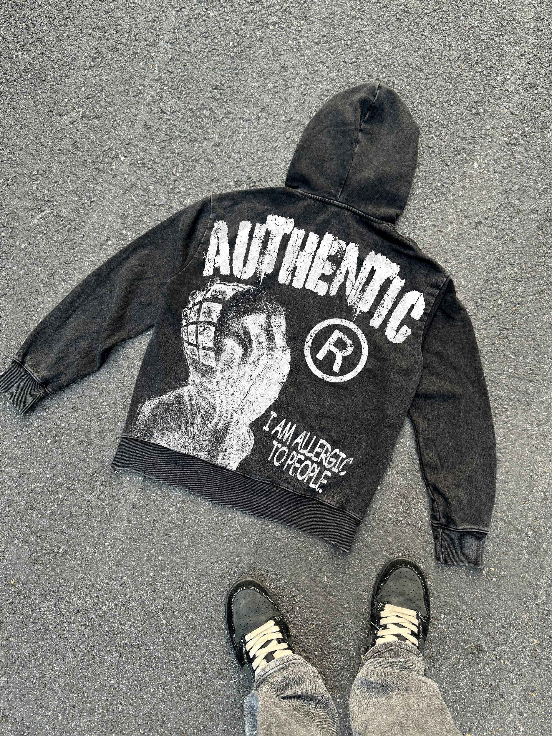 Affliction Sketch Skull Vintage Graphic Cotton T-shirt Product Image