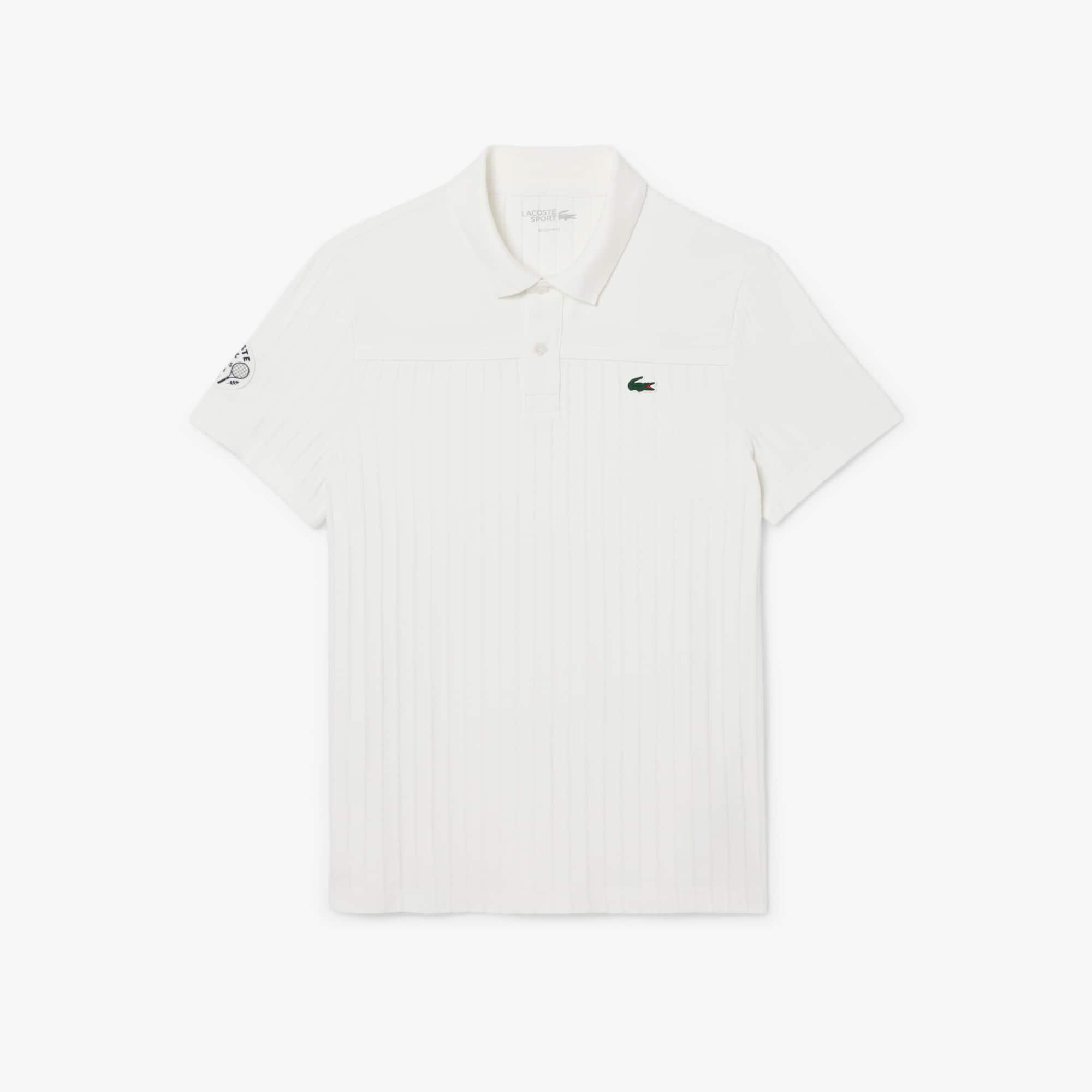 Ultra Dry Badge Accent Tennis Heritage Polo Shirt Product Image
