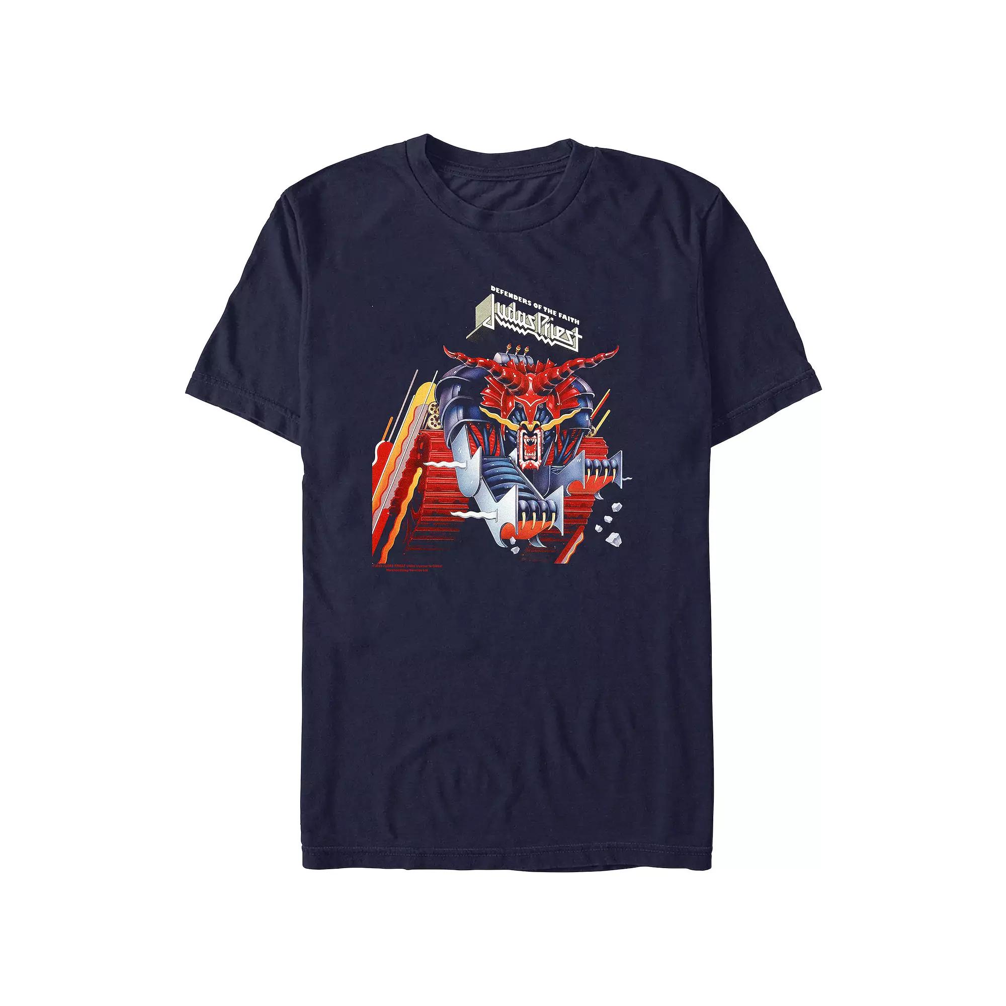 Men's Judas Priest Defenders Of The Fait Graphic Tee,  Product Image