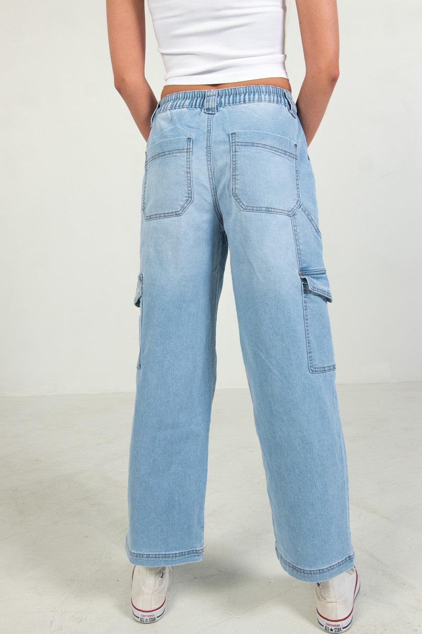 Light Wash Skater Jeans Product Image