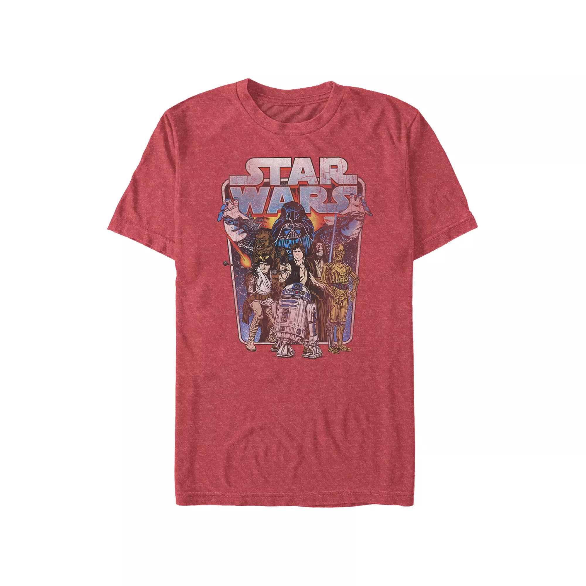 Big & Tall Star Wars Vintage Poster Graphic Tee, Men's,  Product Image