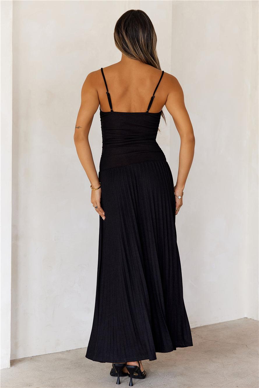 Subtle Luxury Maxi Dress Black Product Image