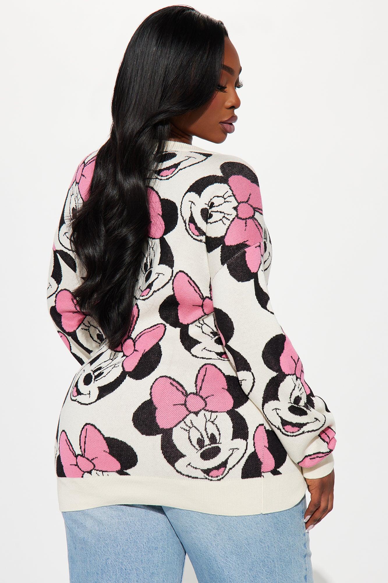 Minnie Mouse Sweater - Cream/combo Product Image
