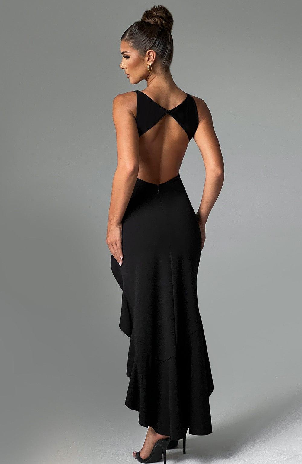 Theadora Maxi Dress - Black Product Image