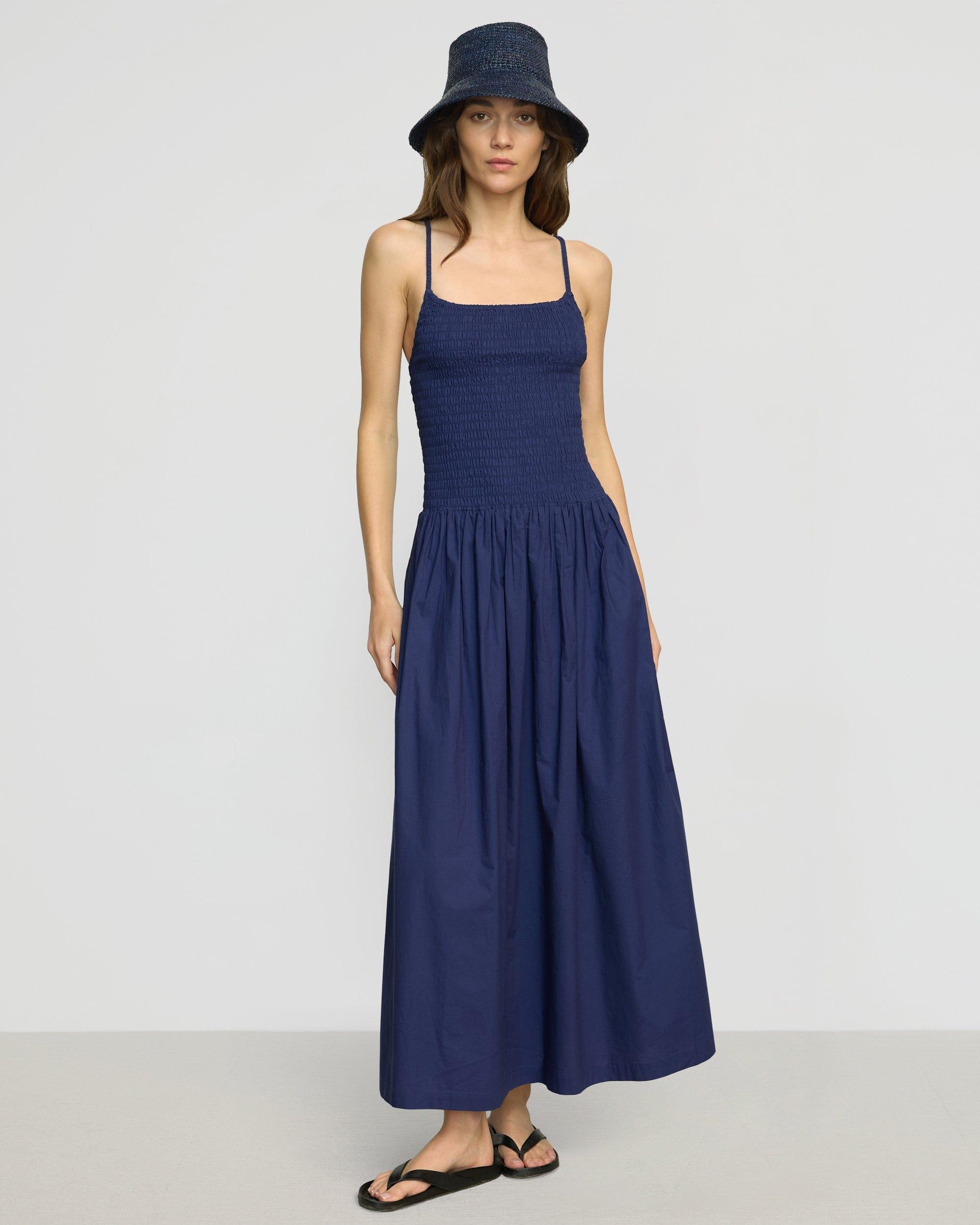 Venus Smocked Midi Dress Product Image