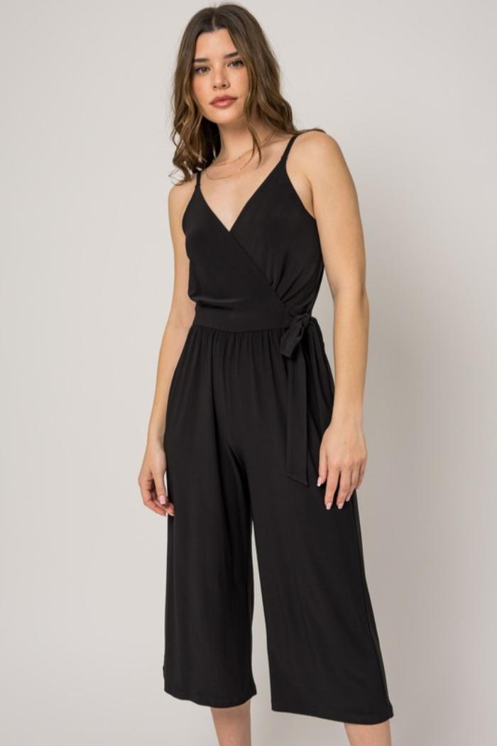 Surplice Jumpsuit Product Image