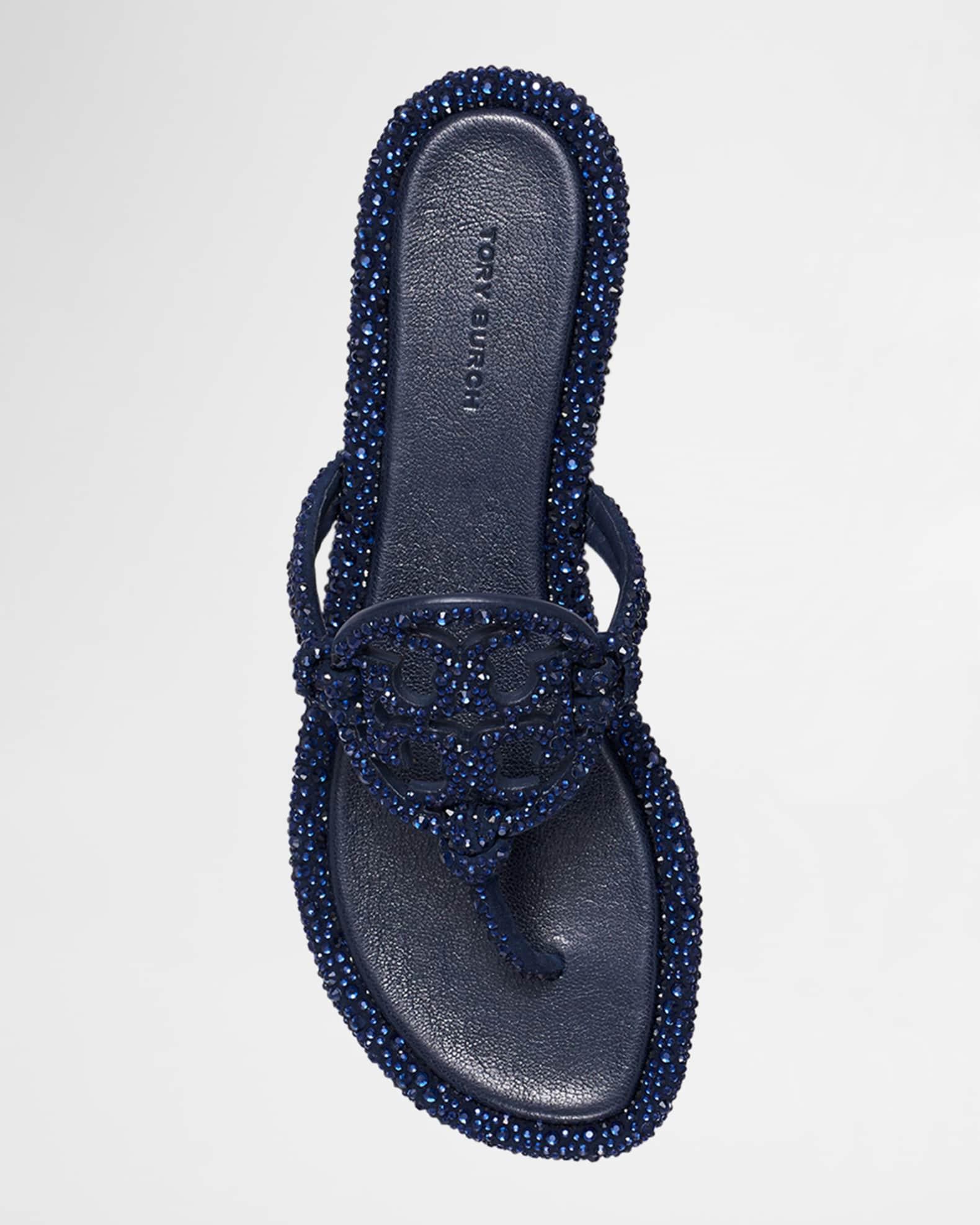 Miller Embellished Medallion Flat Thong Sandals Product Image