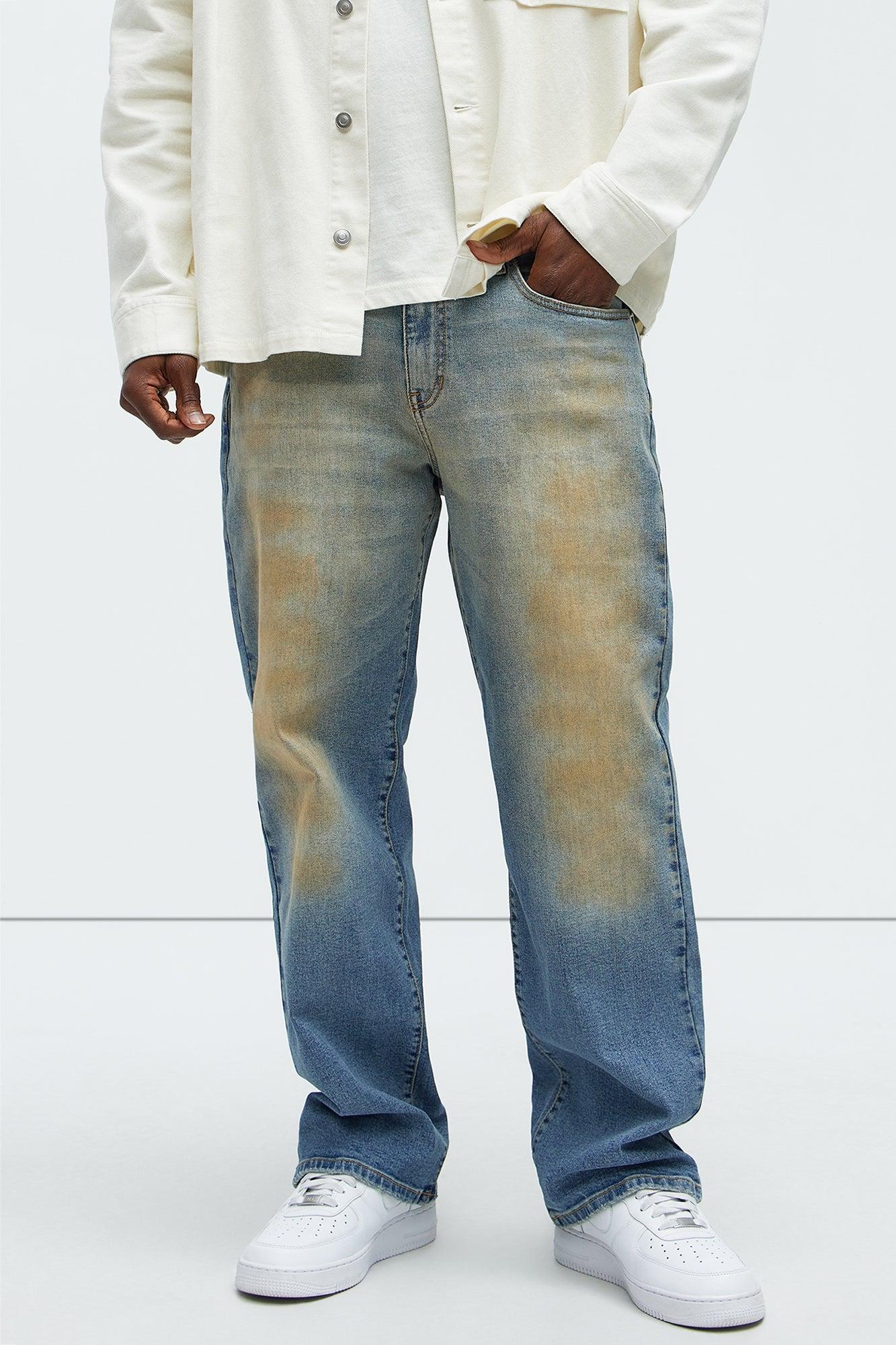 Derek Straight Jeans - Vintage Blue Wash Product Image