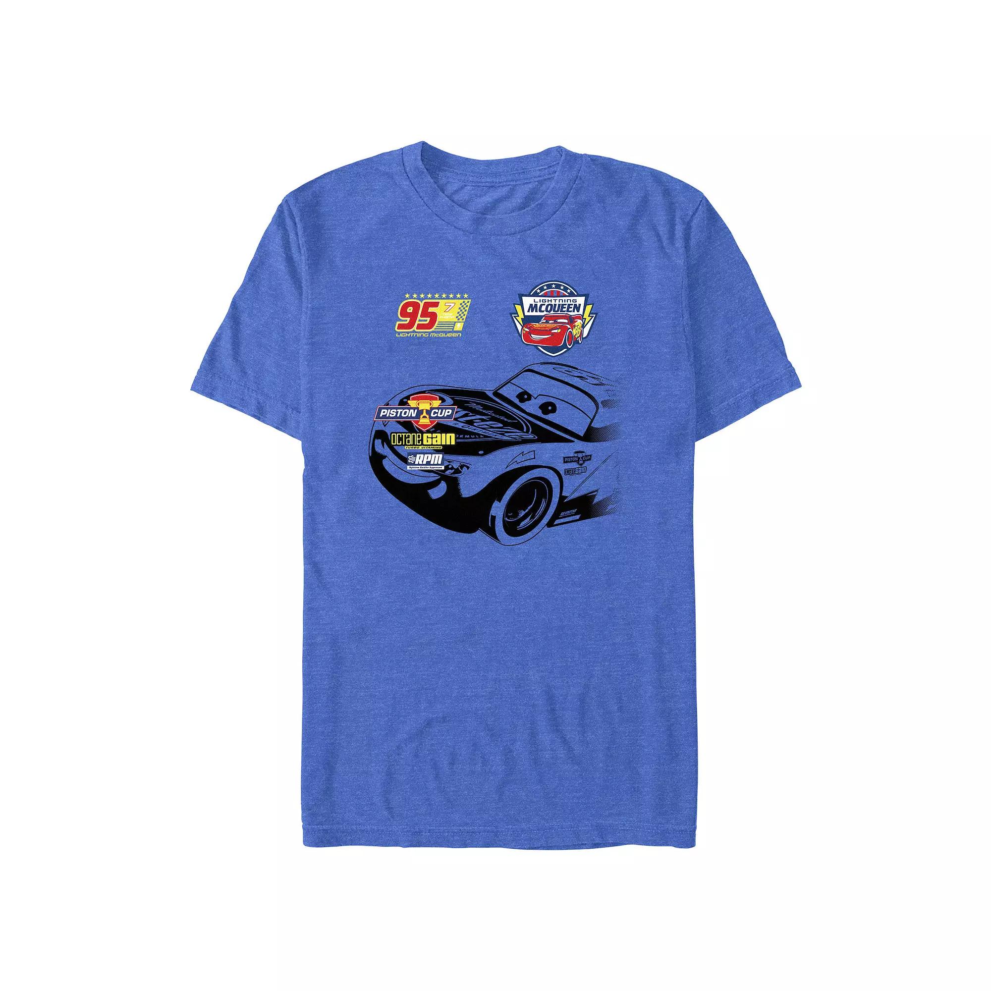 Disney / Pixar's Cars Lightning McQueen Octane Gain Men's Graphic Tee,  Product Image
