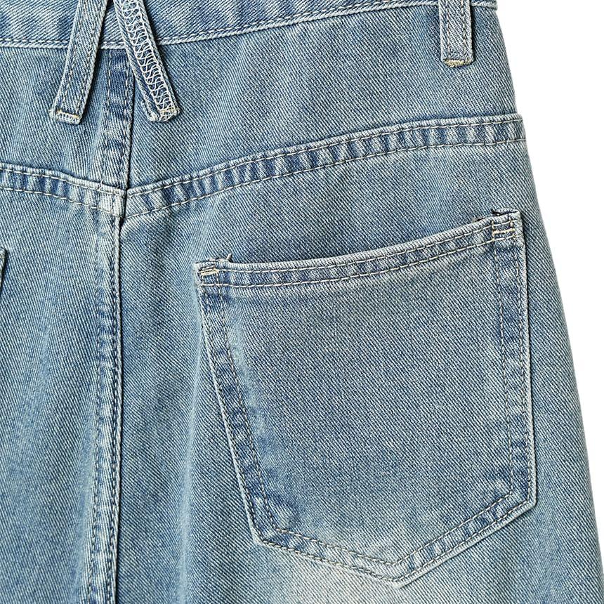 High Rise Straight-Leg Jeans Product Image