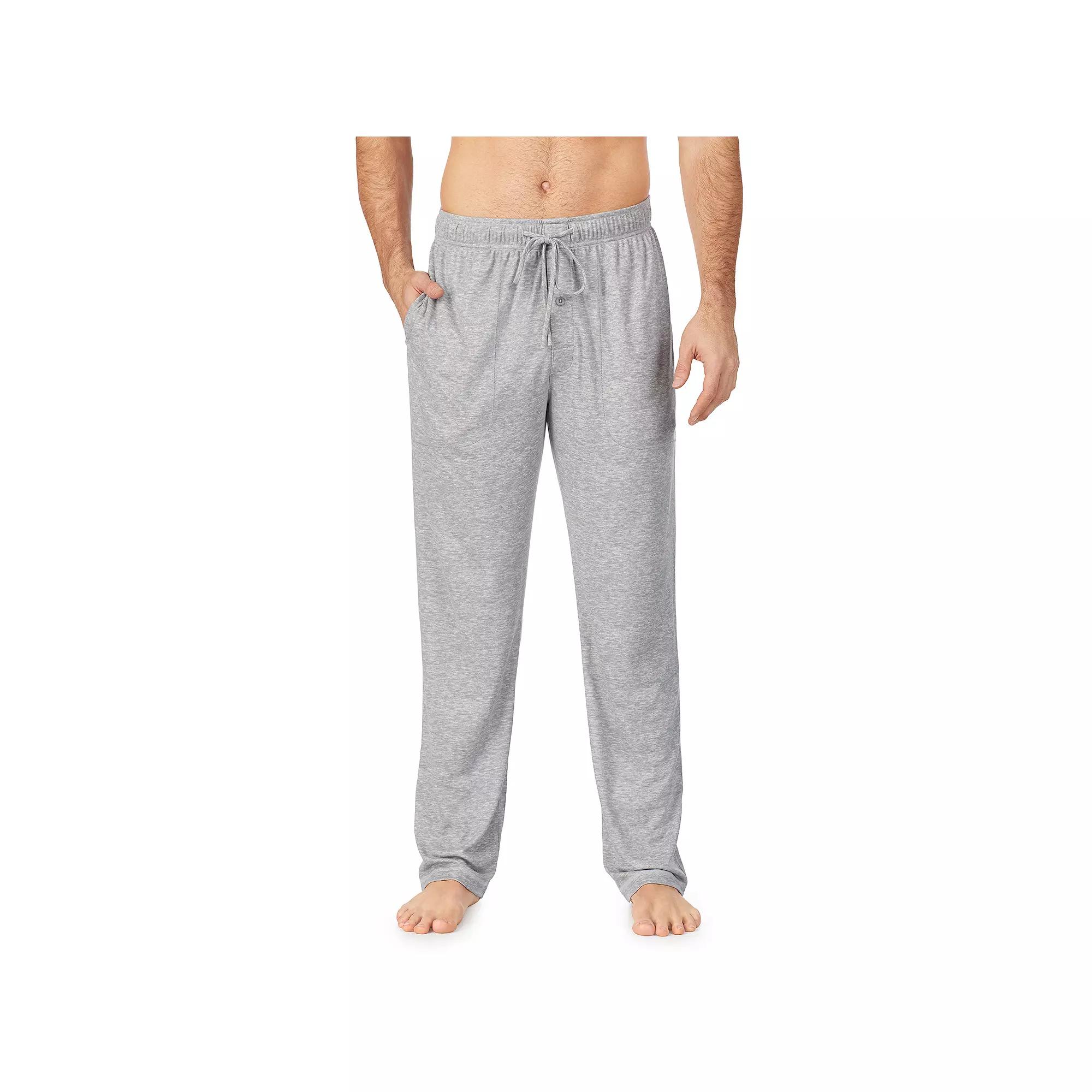 Men's Cuddl Duds® Far-Infrared Enhance Pajama Pants, Size: XL, Gray Grey Product Image