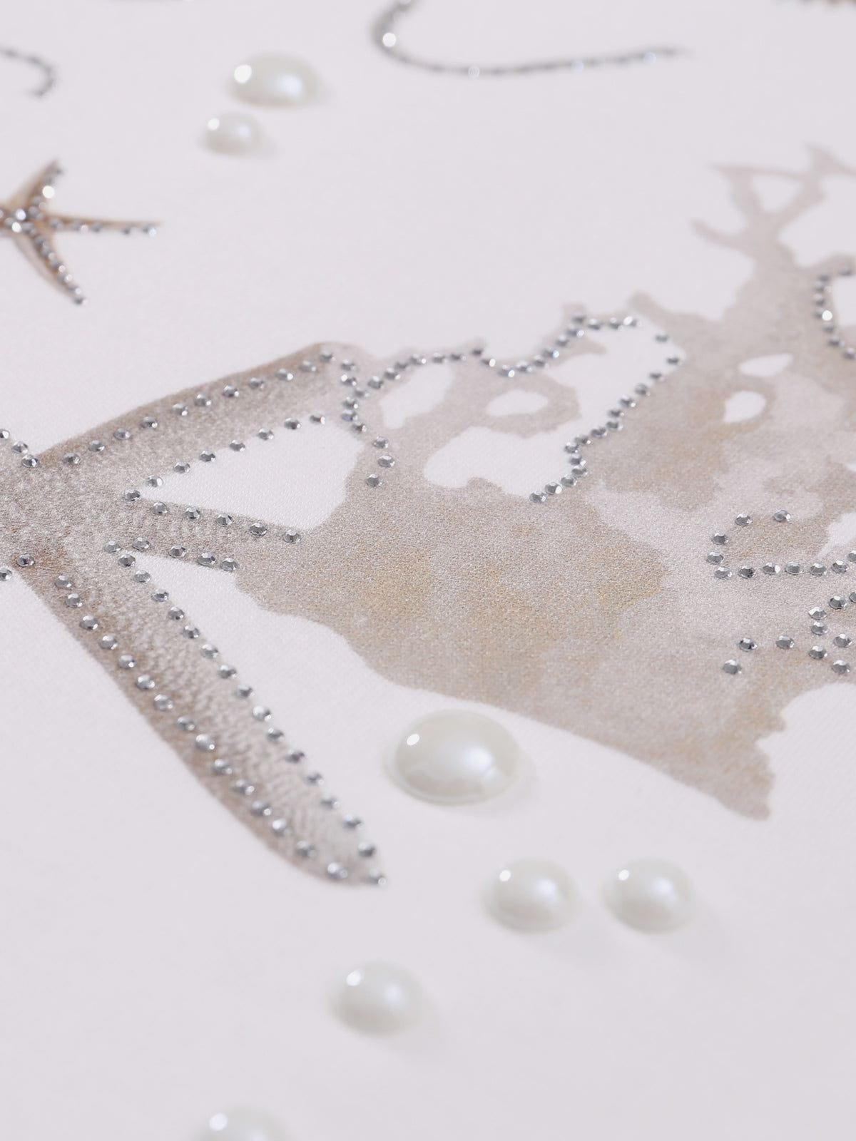 Aelfric Eden Hotfix Rhinestone Starfish Tee Female Product Image