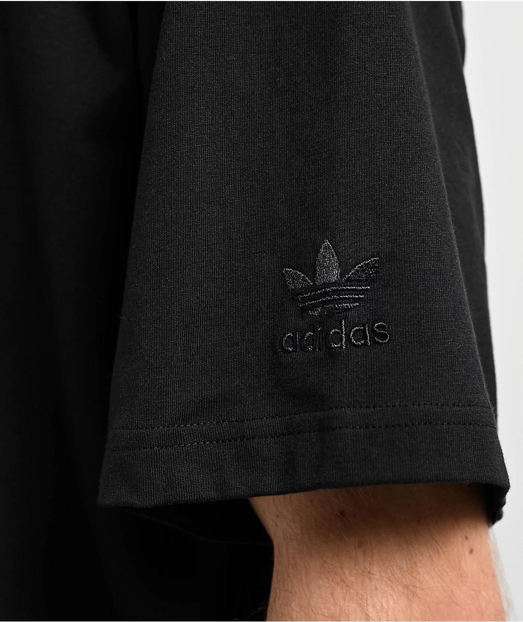 adidas Originals TS Street 1 Black T-Shirt Product Image