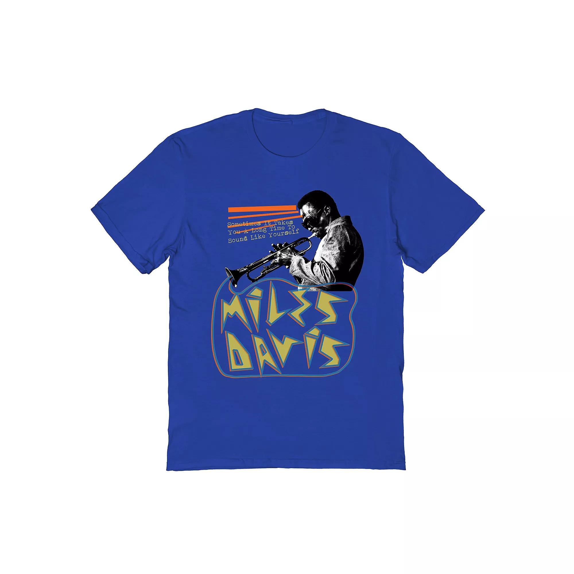 Men's Miles Davis Tee, Size: Medium, Royal Product Image