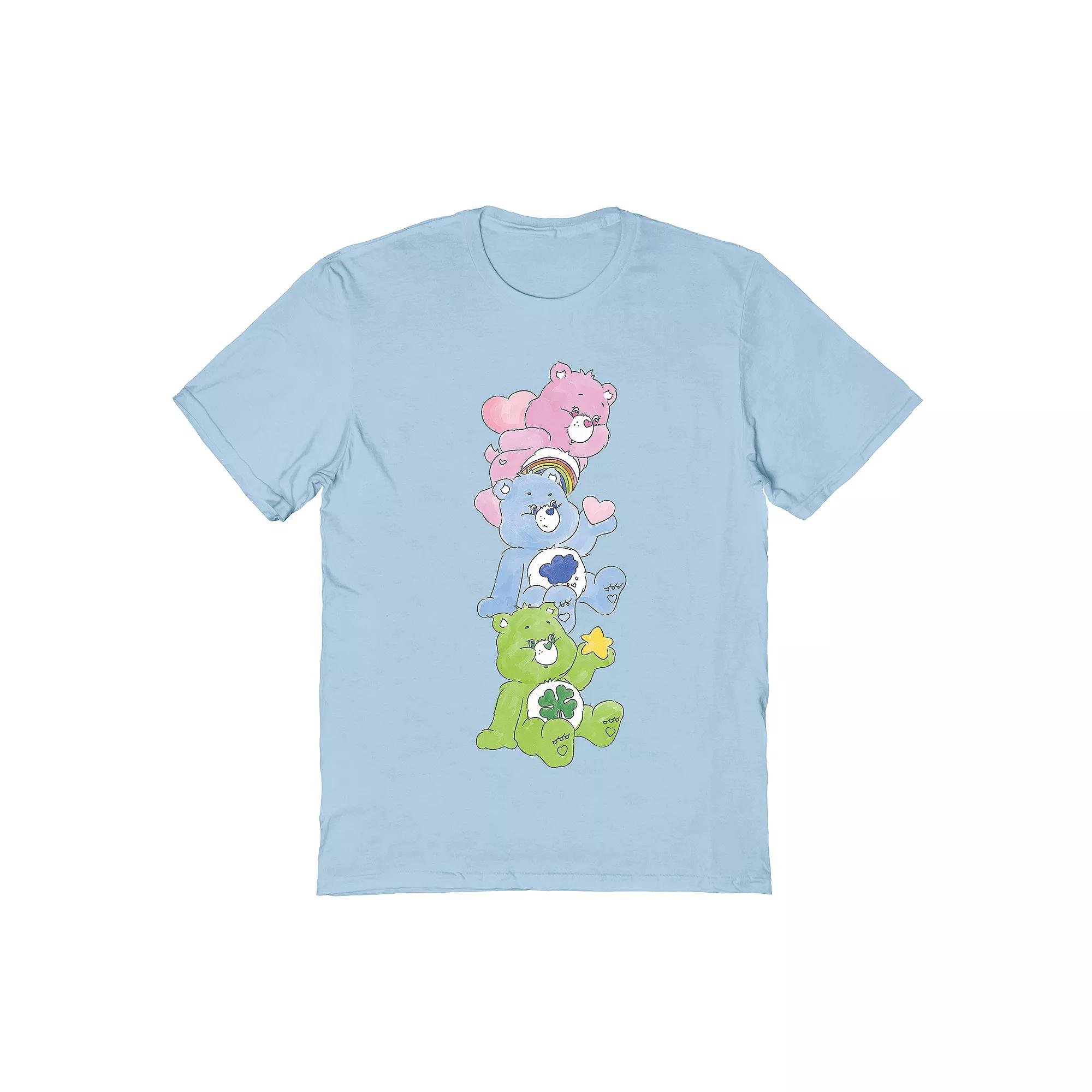 Men's Care Bear T-Shirt, Size: Medium, Blue Product Image
