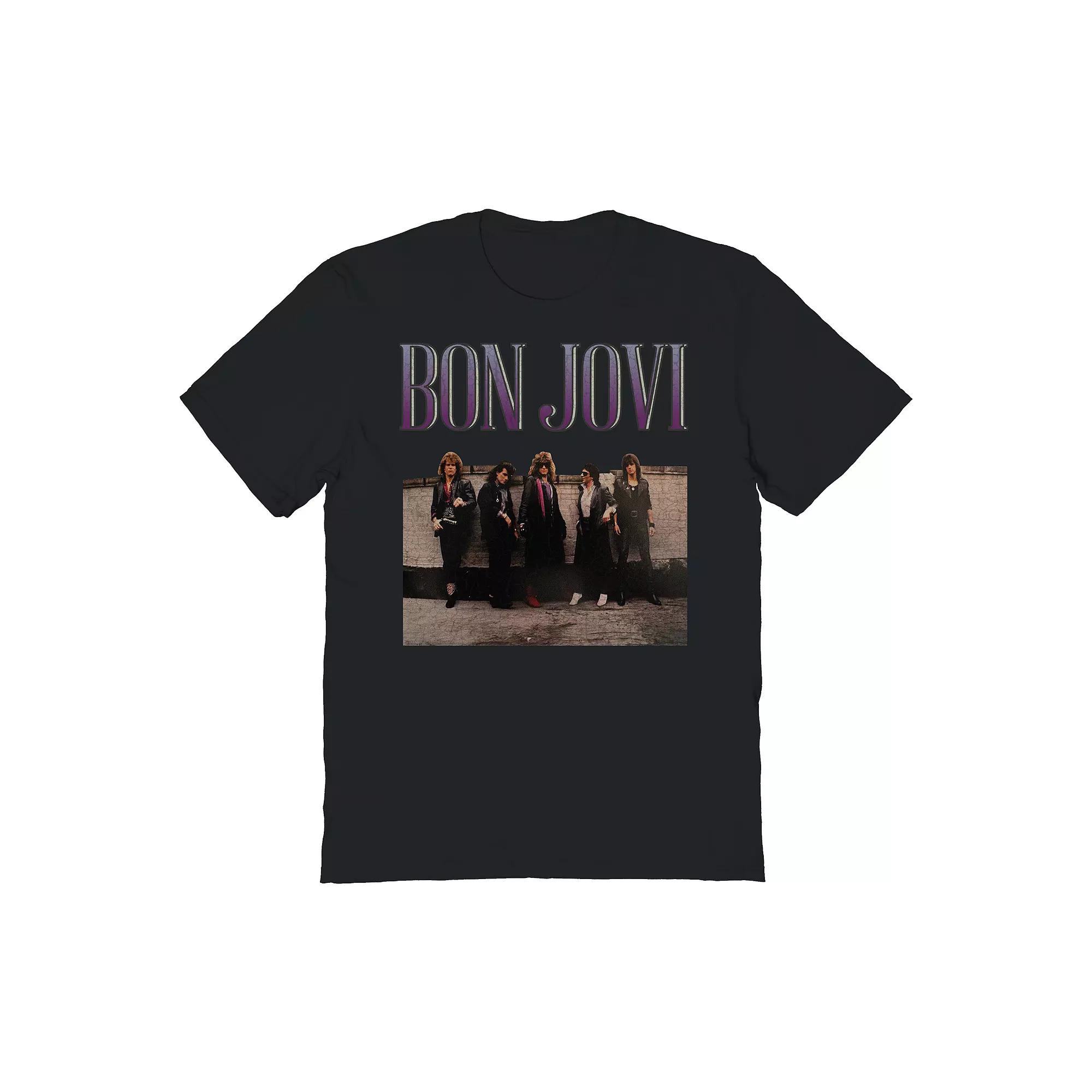 Men's Bon Jovi Roof Photo Graphic Tee, Adult Unisex,  Product Image