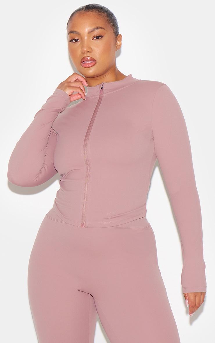 Mauve Sculpt Jacket Product Image