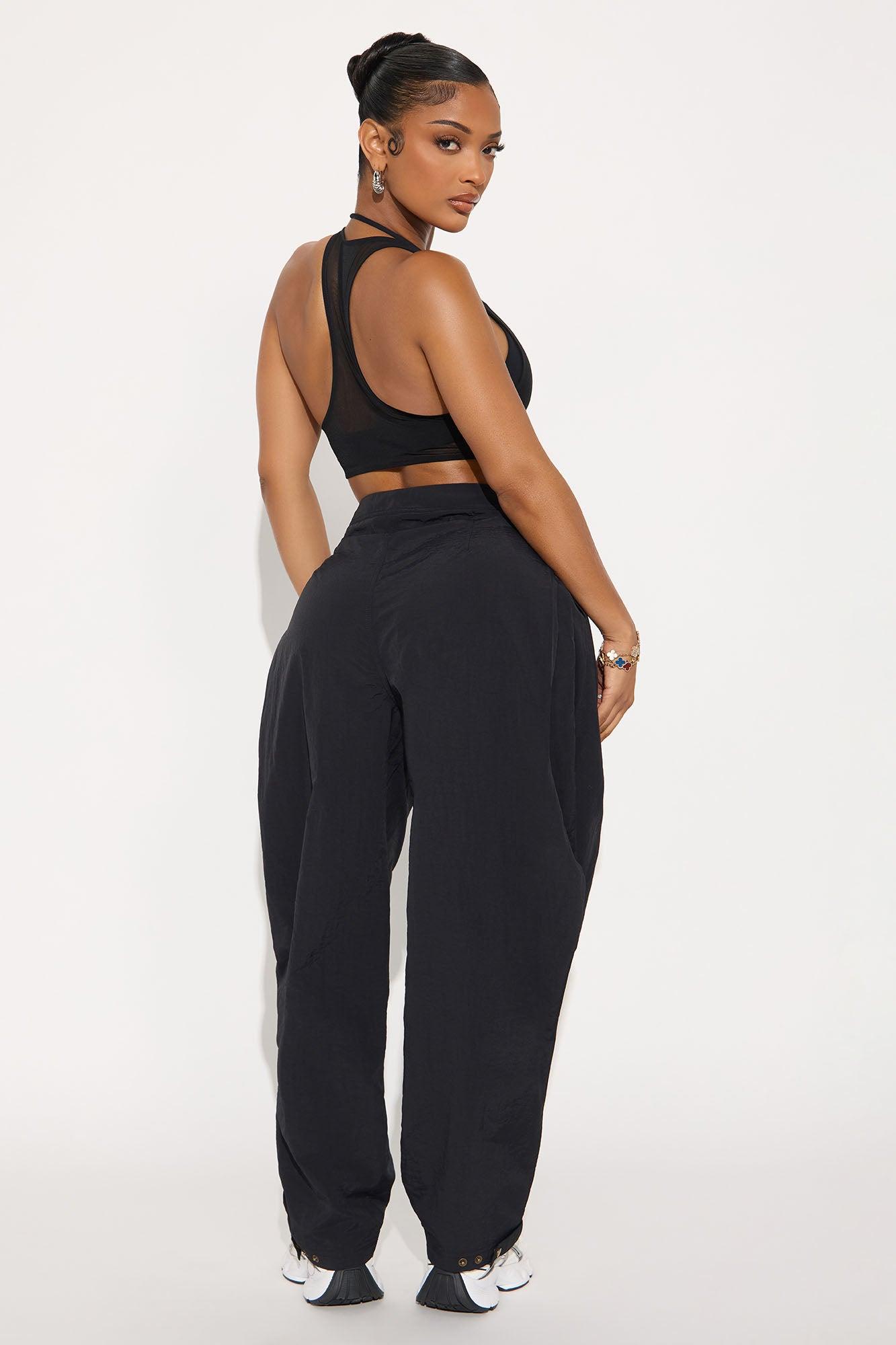 Power Mesh Racerback Bra Top - Black Female Product Image