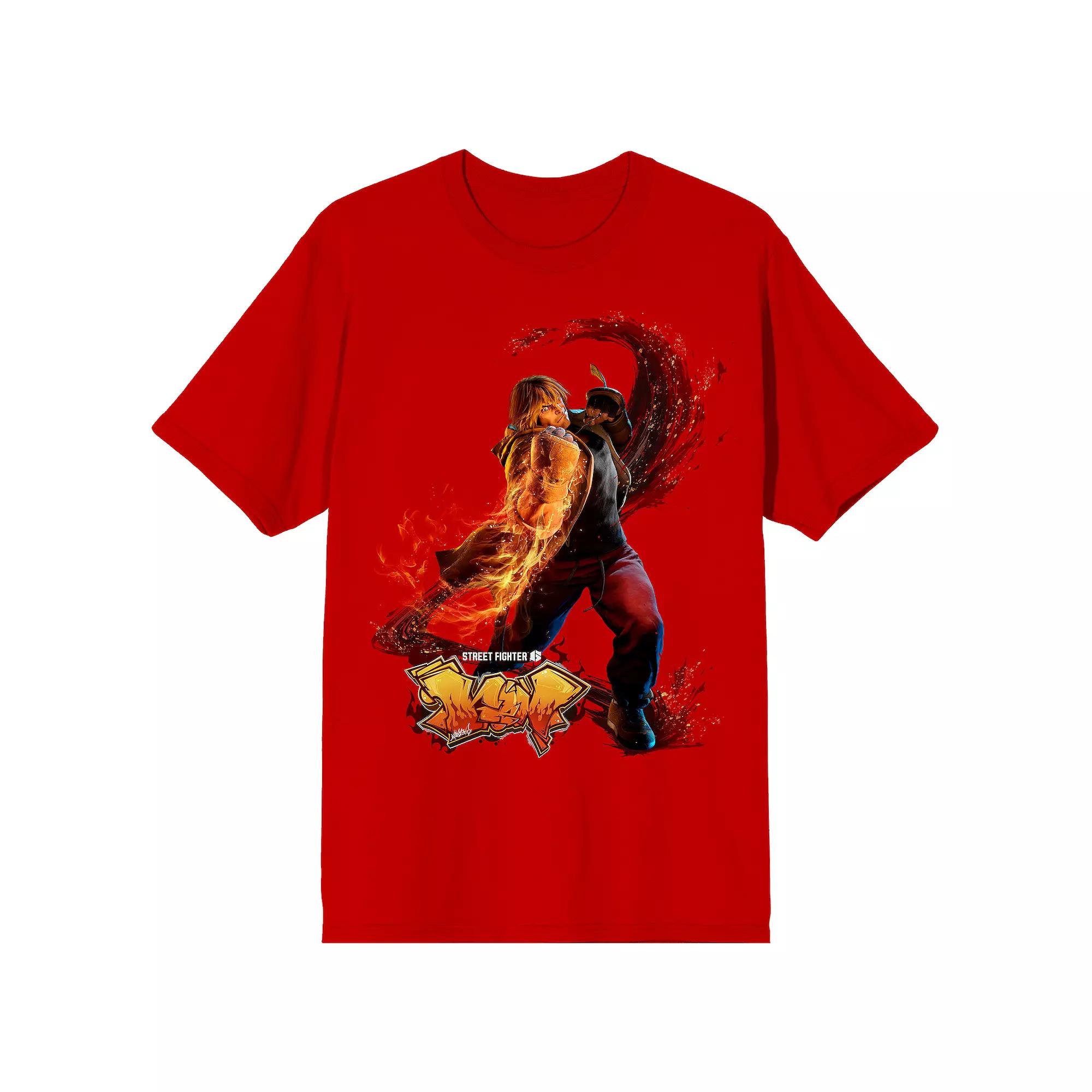 Men's Street Fighter VI Ken Tee,  Product Image