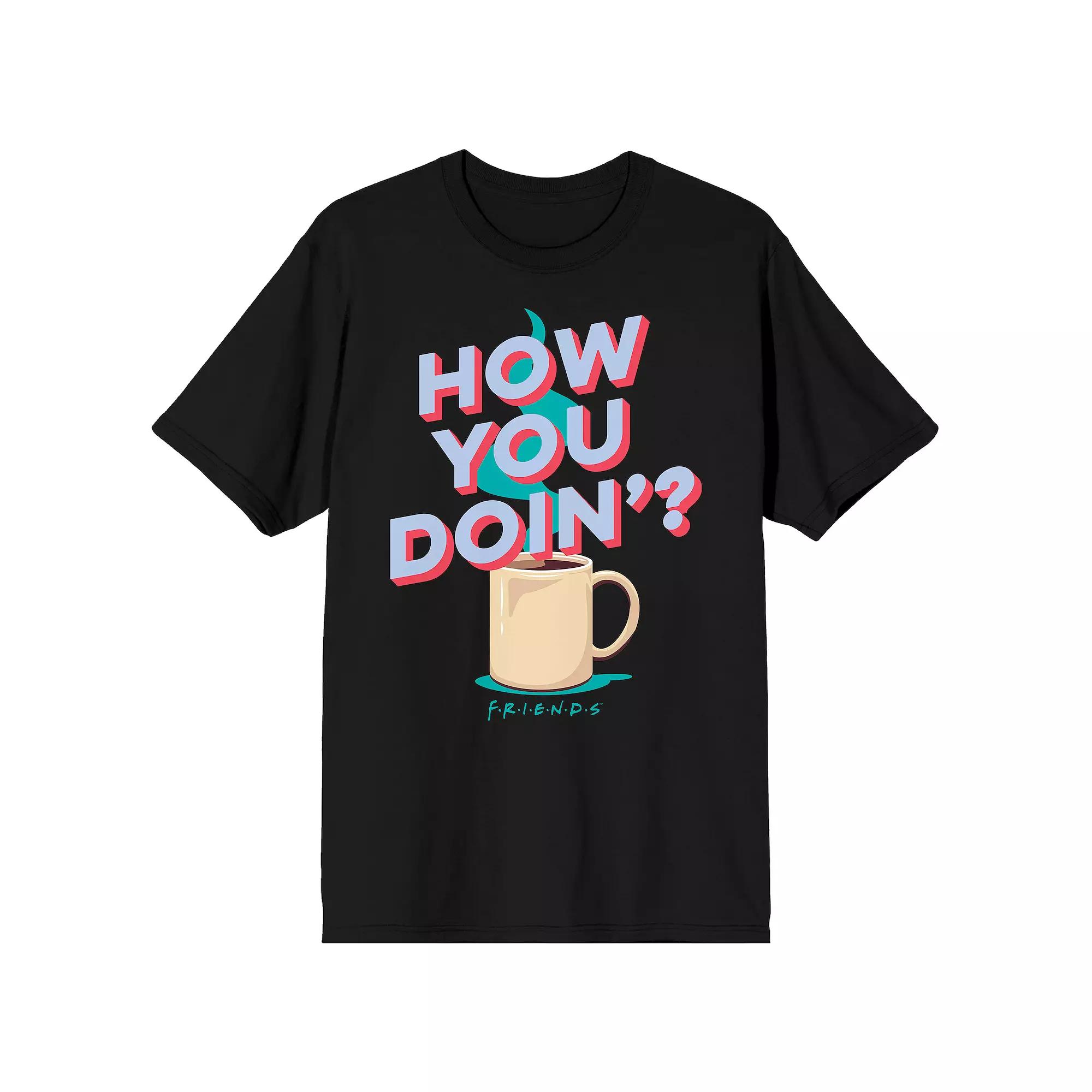 Men's Friends How You Doin Tee,  Product Image