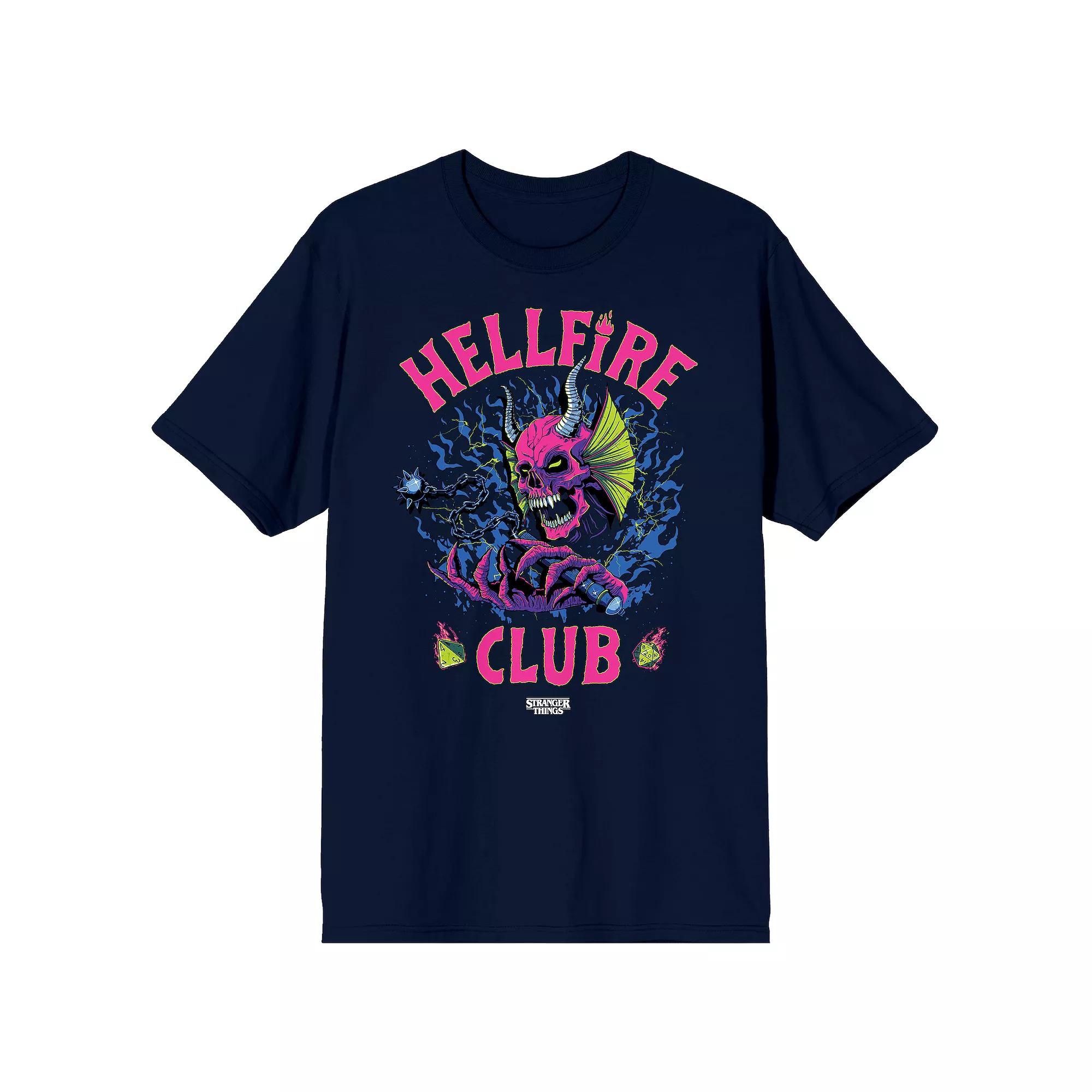 Men's Hellfire Club Graphic Tee, Size: Medium, Blue Product Image